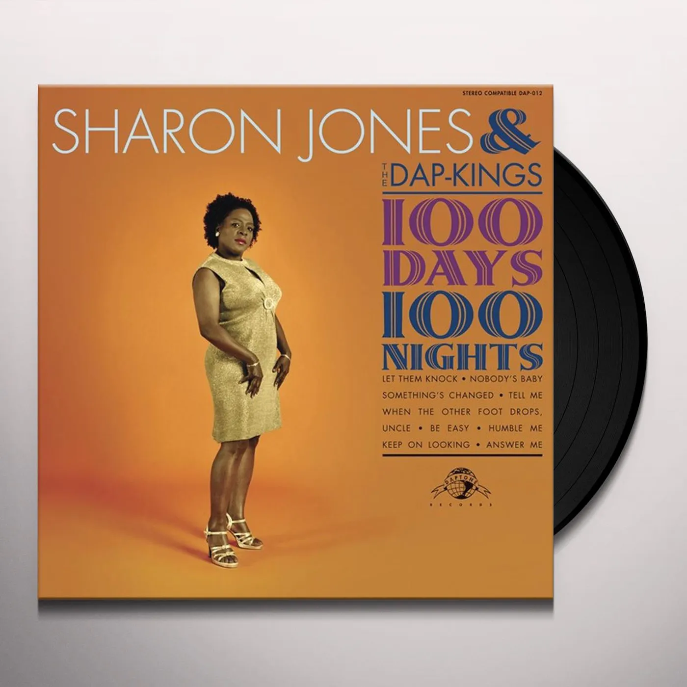 Sharon Jones & The Dap-Kings 100 DAYS 100 NIGHTS Vinyl Record