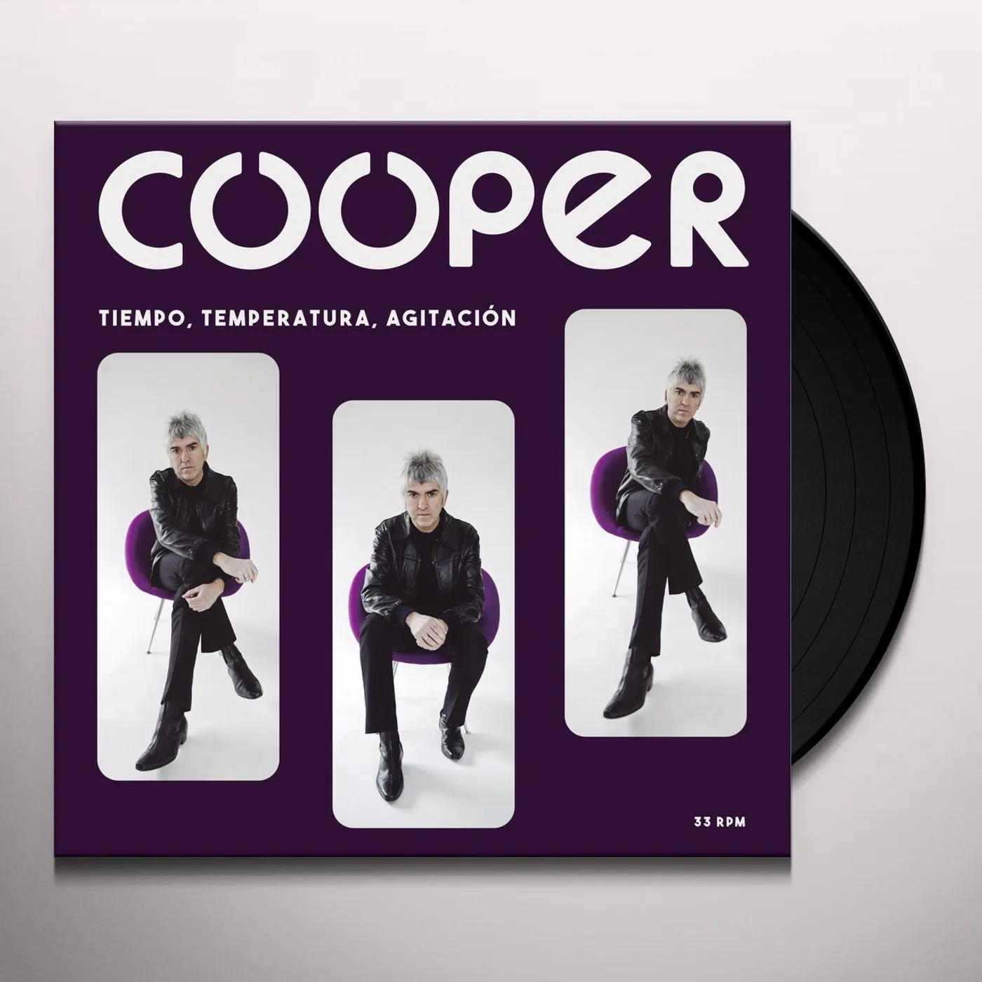 Cooper TIEMPO TEMPERATURA & AGITACION Vinyl Record
