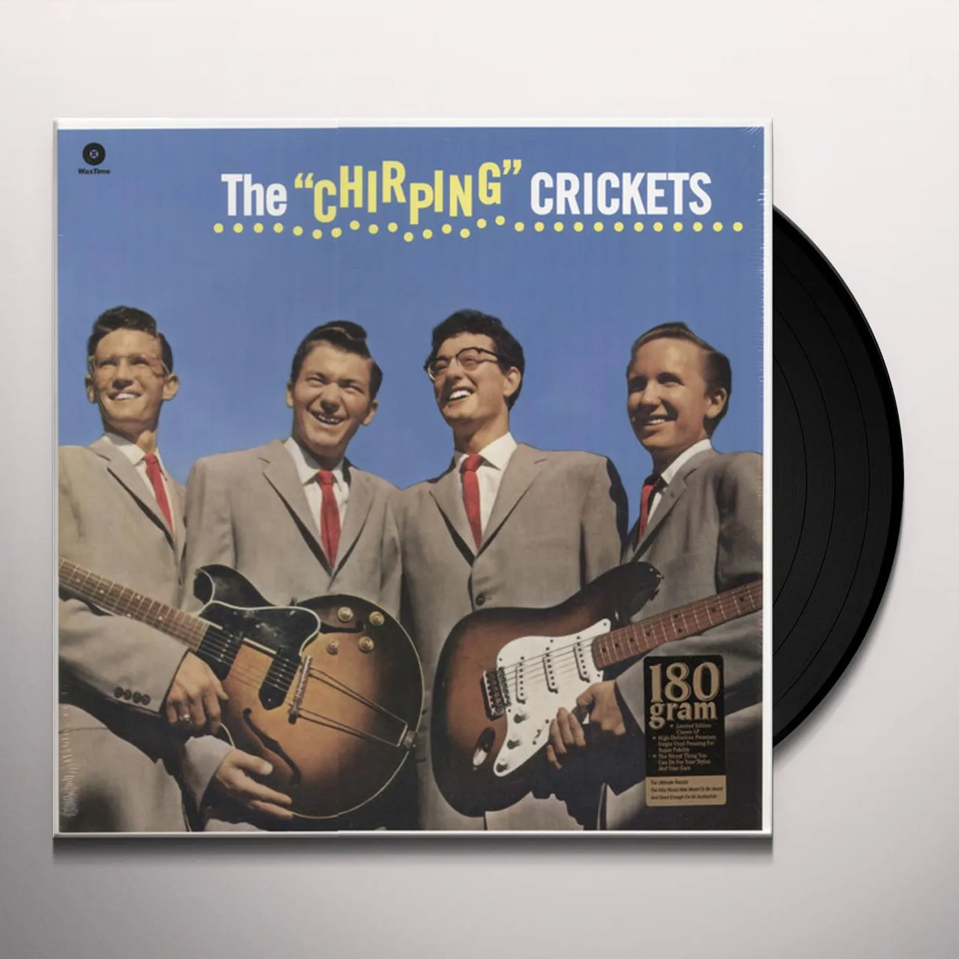 Buddy Holly CHIRPING CRICKETS (BONUS TRACK) Vinyl Record - 180 Gram Pressing