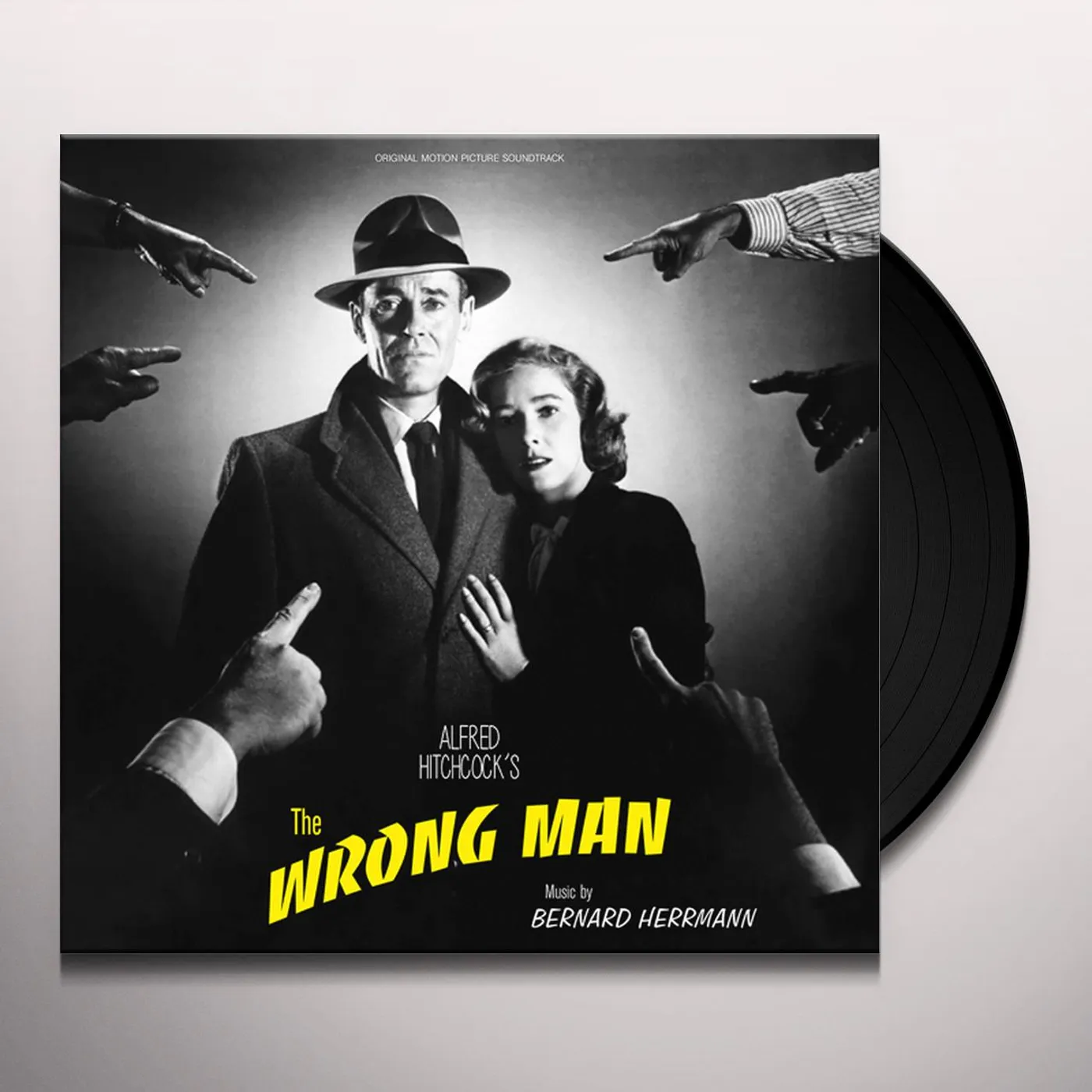 Bernard Herrmann WRONG MAN Vinyl Record