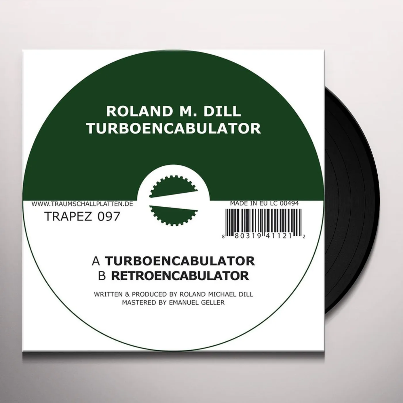 Roland M. Dill Turboencabulator Vinyl Record