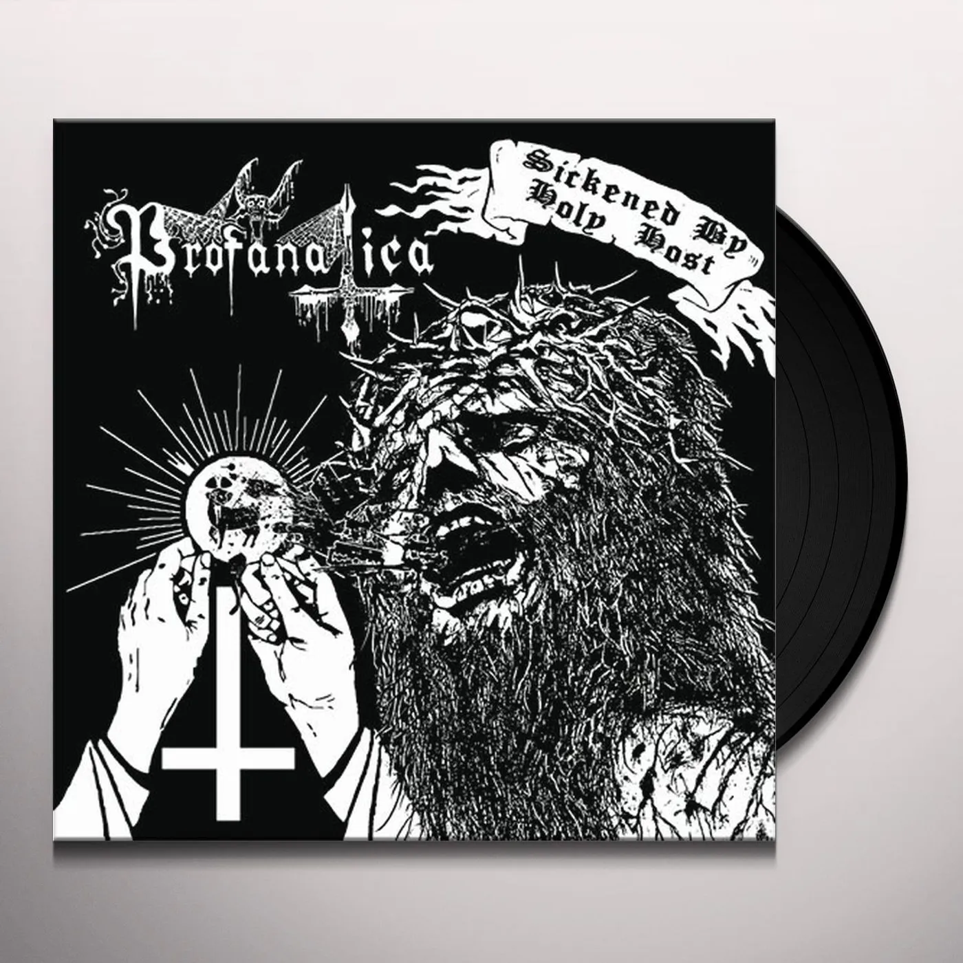 Profanatica SICKENED BY Vinyl Record