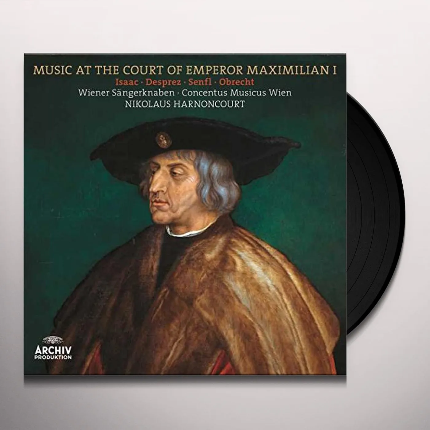 Harnoncourt / Concentus Musicus Vienna / Wiener MUSIC AT THE COURT OF EMPEROR MAXIMILIAN I Vinyl Record