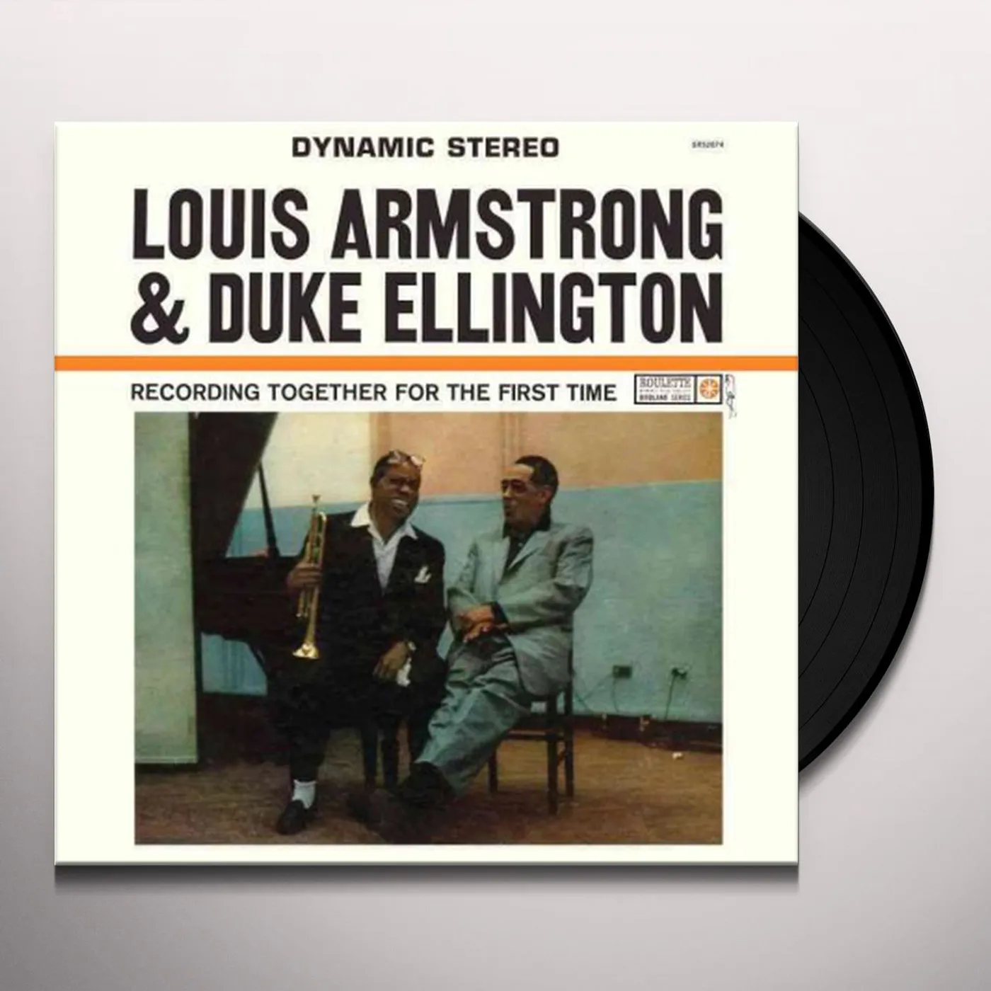Louis Armstrong & Duke Ellington TOGETHER FOR THE FIRST TIME Vinyl Record