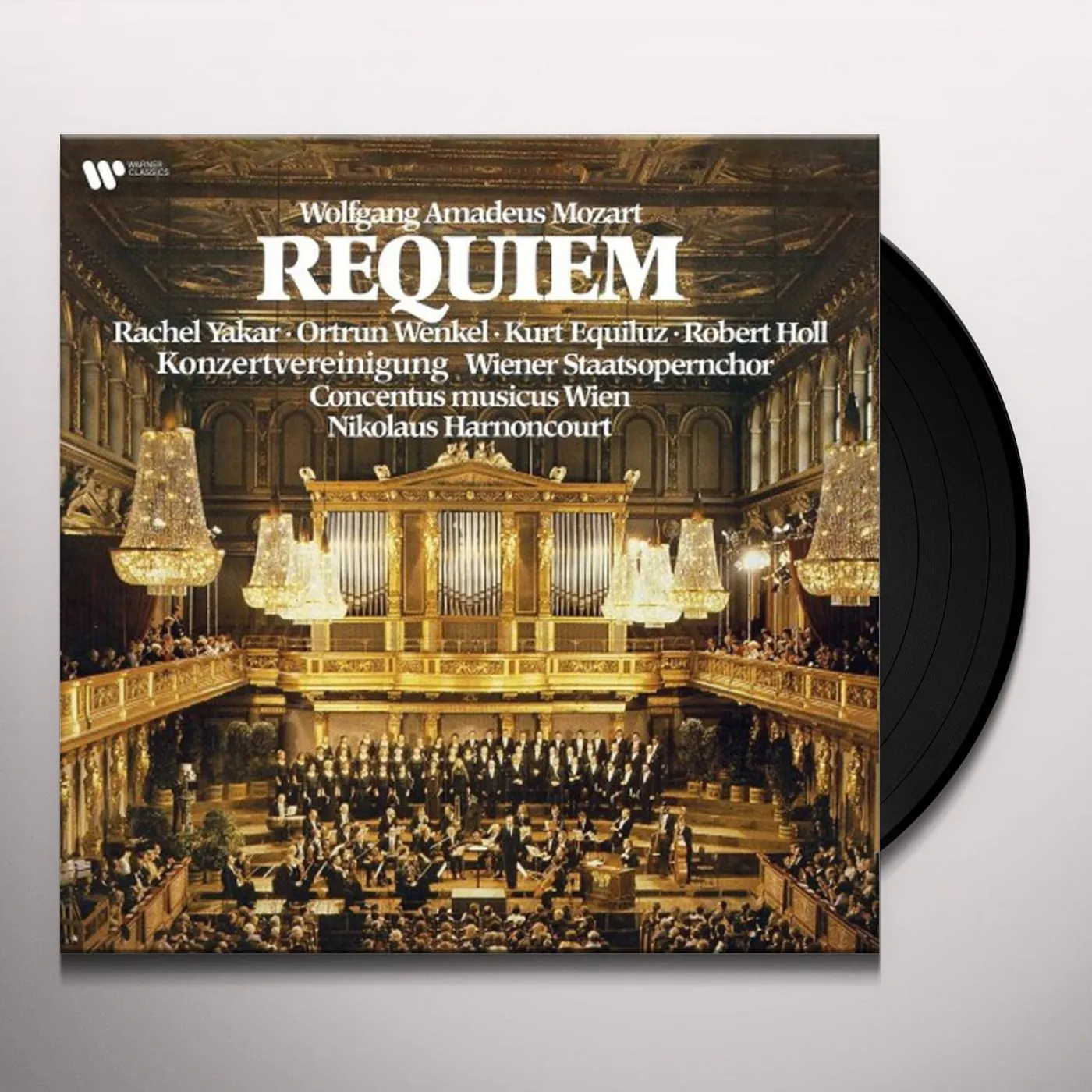 Nikolaus Harnoncourt / Concentus Musicus Wien MOZART: REQUIEM Vinyl Record