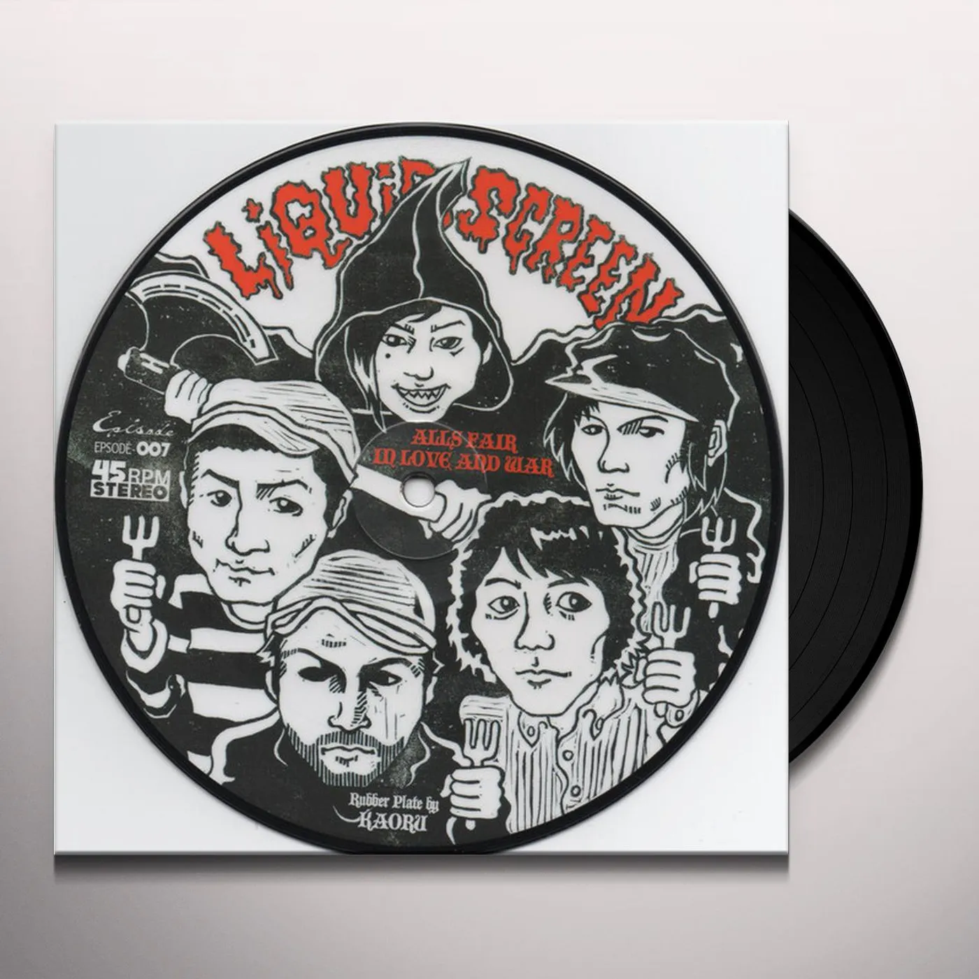 Liquid Screen ALL'S FAIR IN LOVE & WAR Vinyl Record