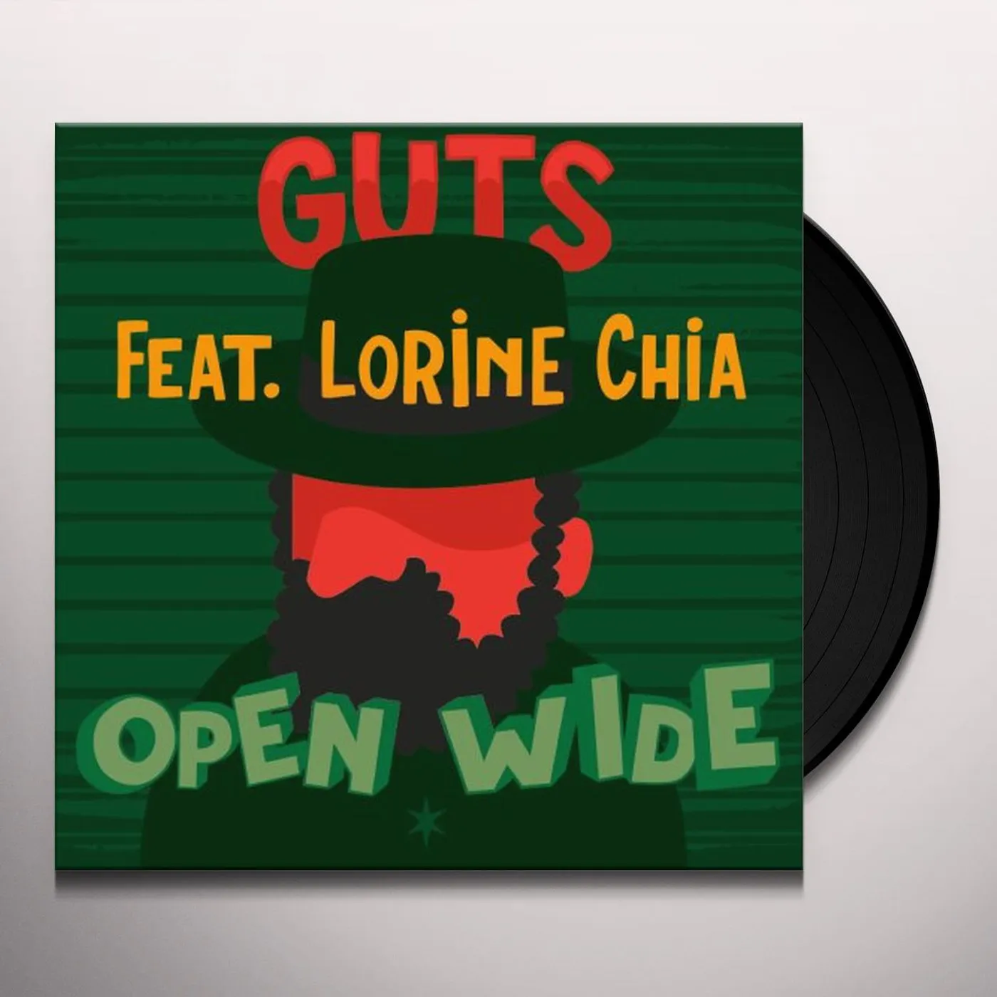 Guts OPEN WIDE Vinyl Record