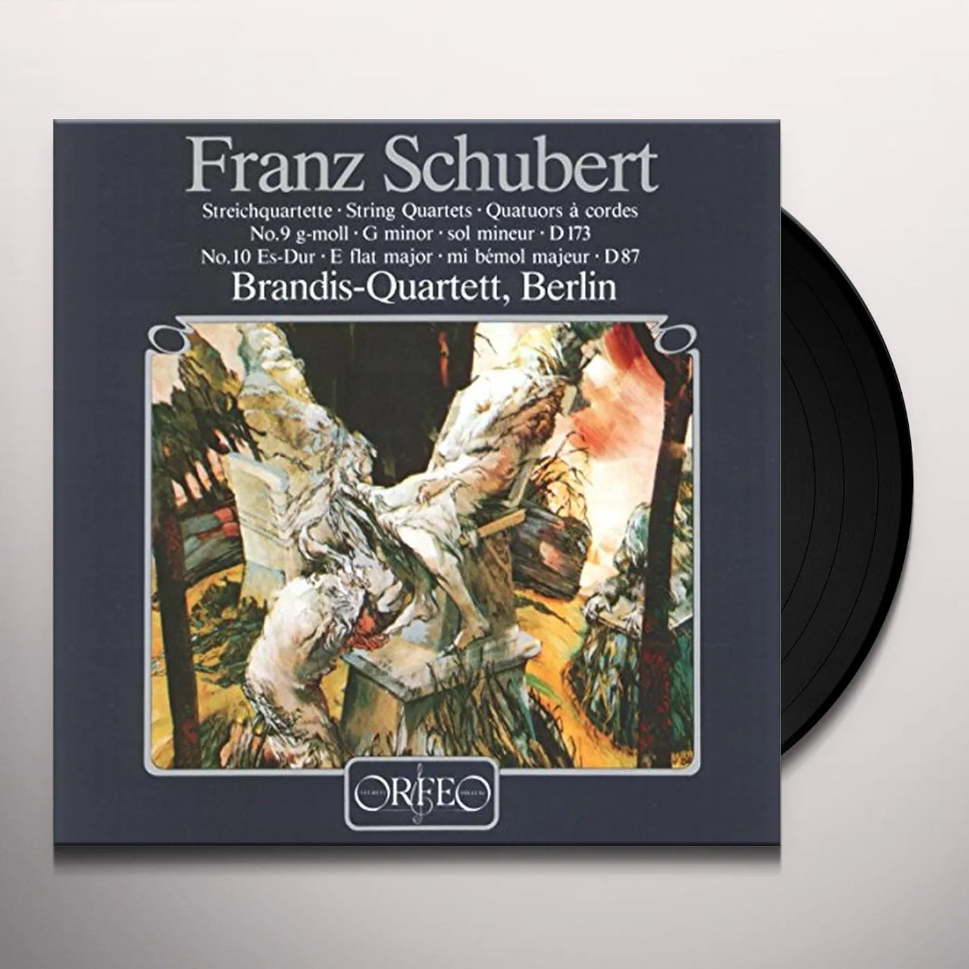 Brandis Quartett STREICHQUARTETTE NOS 9 & 10 Vinyl Record