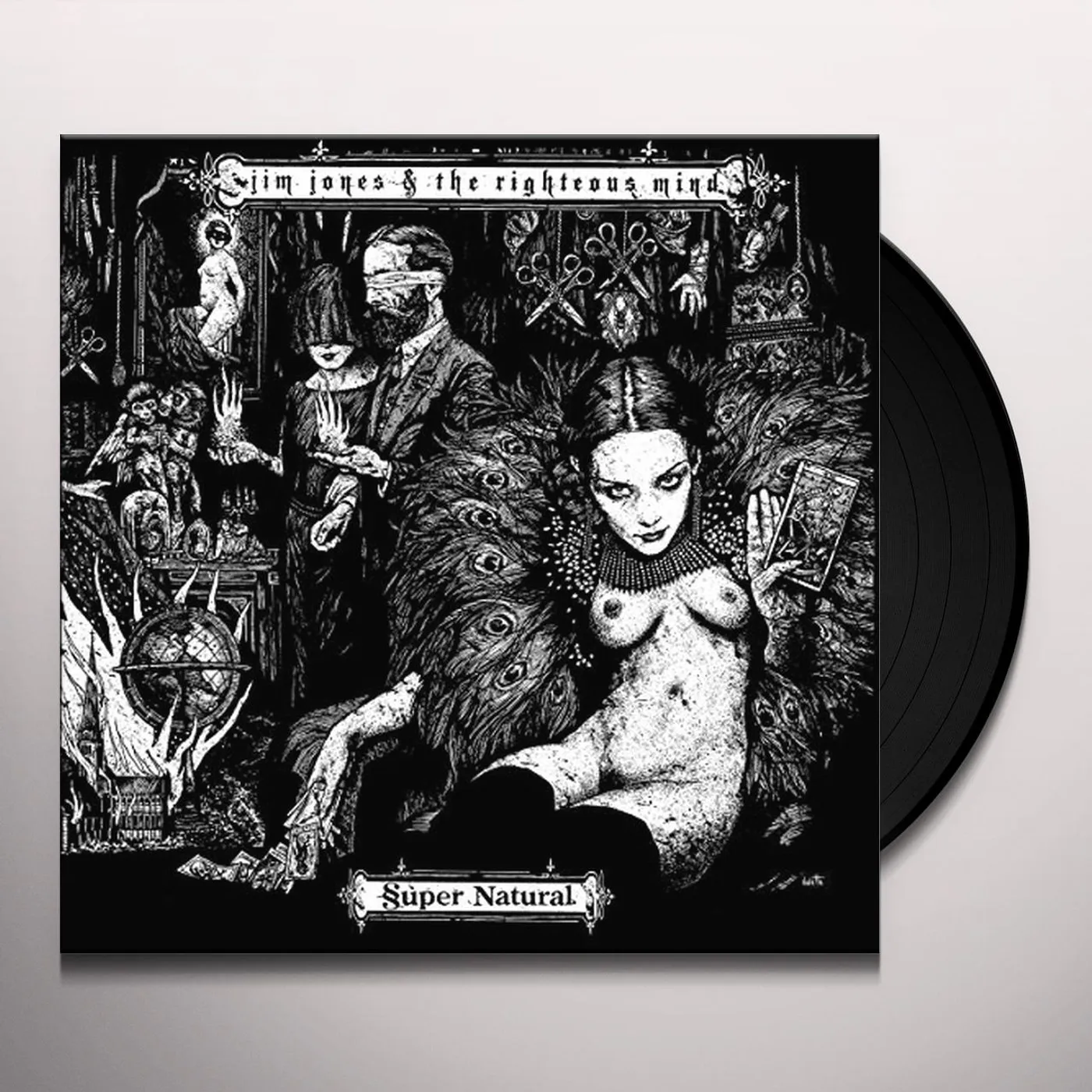 Jim Jones and the Righteous Mind SUPER NATURAL Vinyl Record