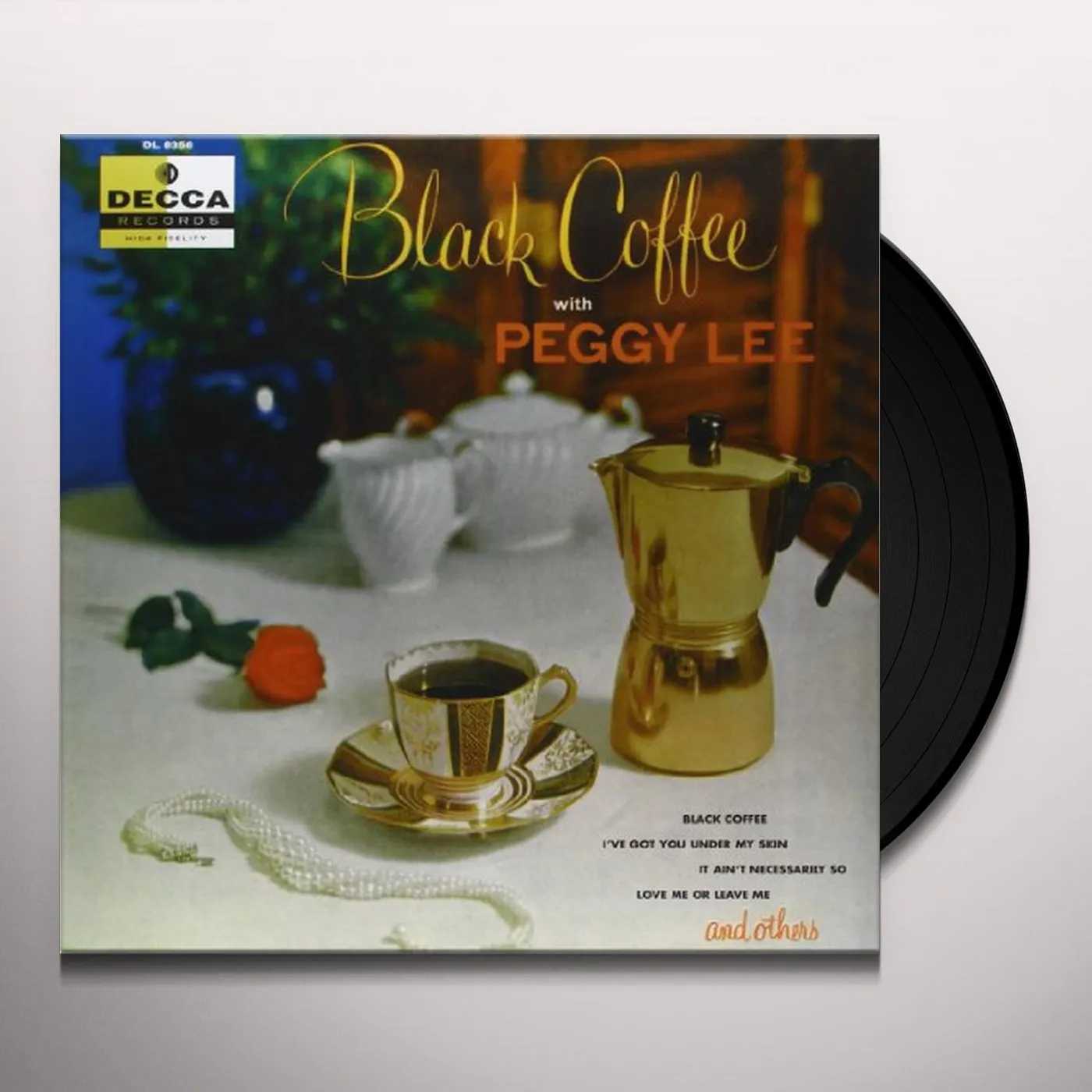 Peggy Lee BLACK COFFEE Vinyl Record - 180 Gram Pressing