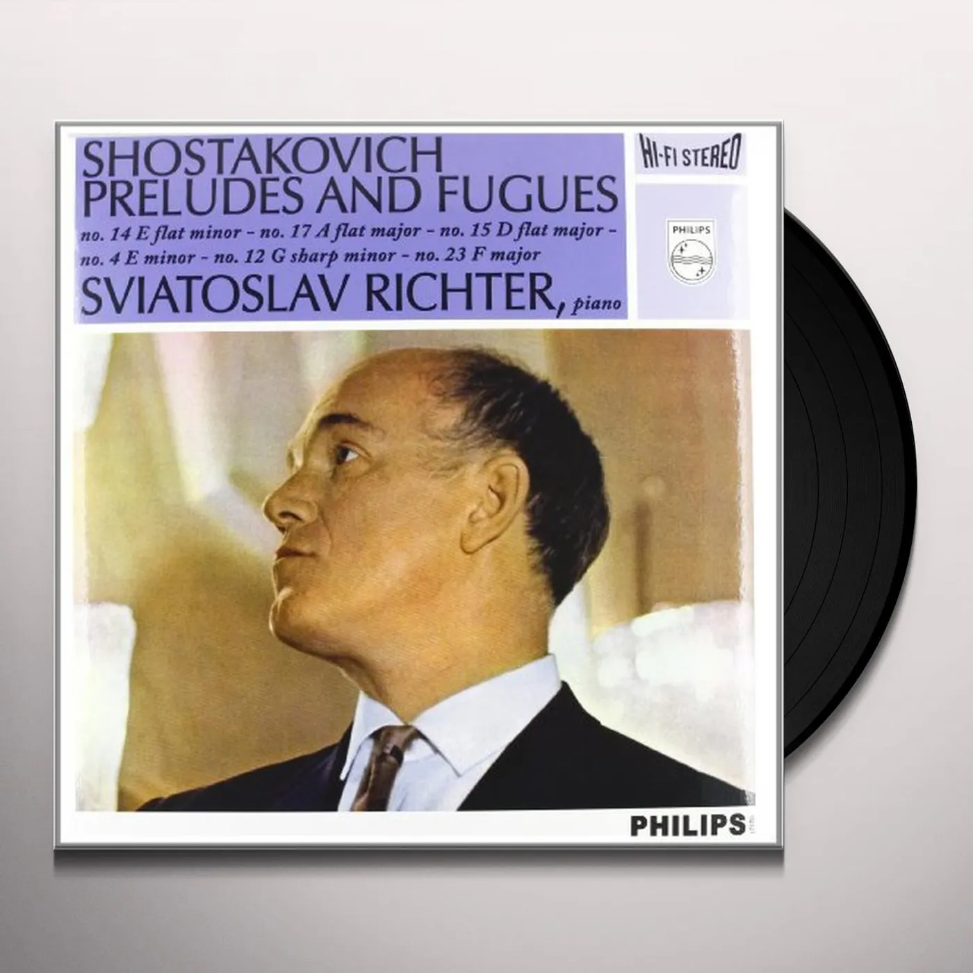 Sviatoslav Richter SHOSTAKOVICH: 6 PRELUDES & FUGUES FROM OP. 87 Vinyl Record