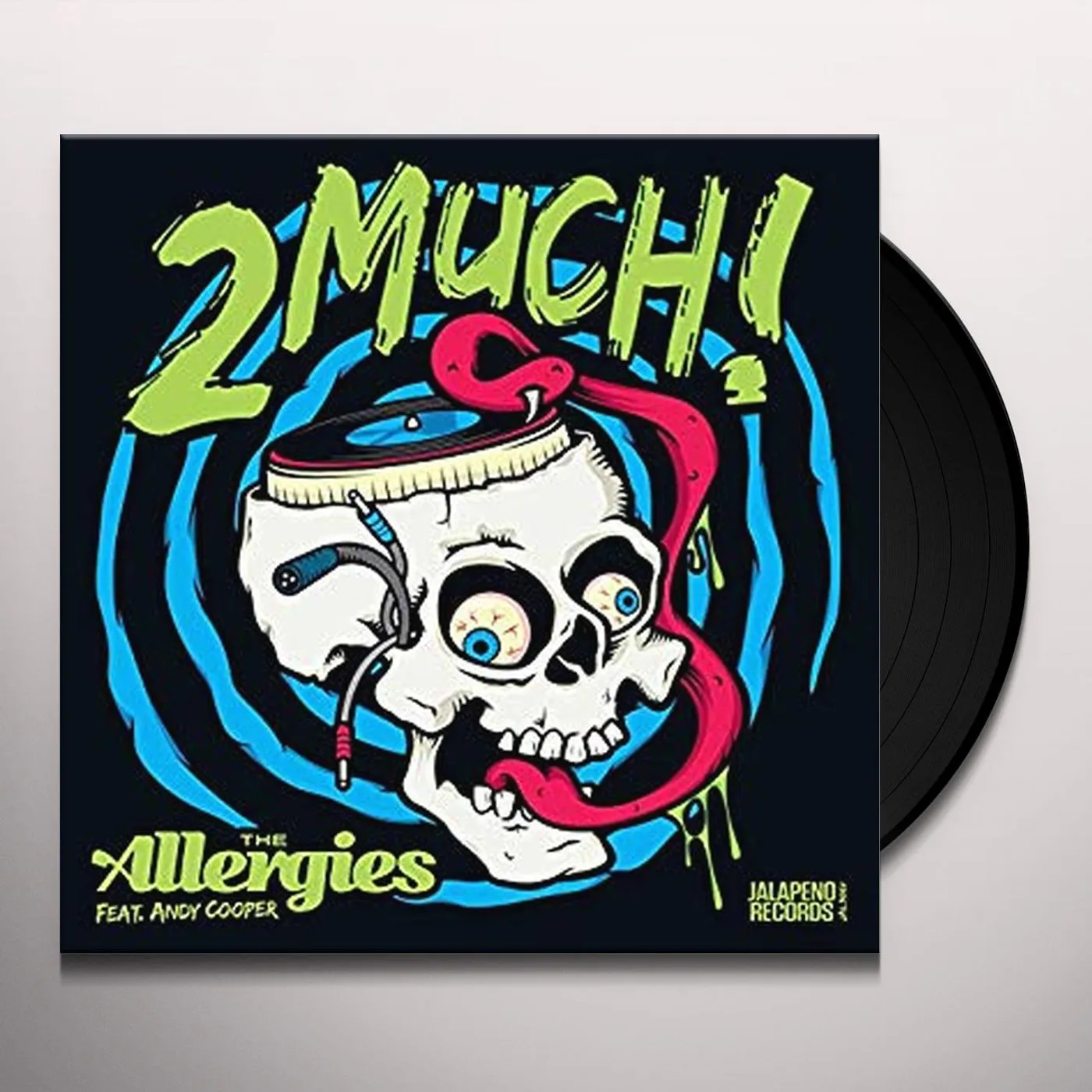 The Allergies 2 Much! Vinyl Record