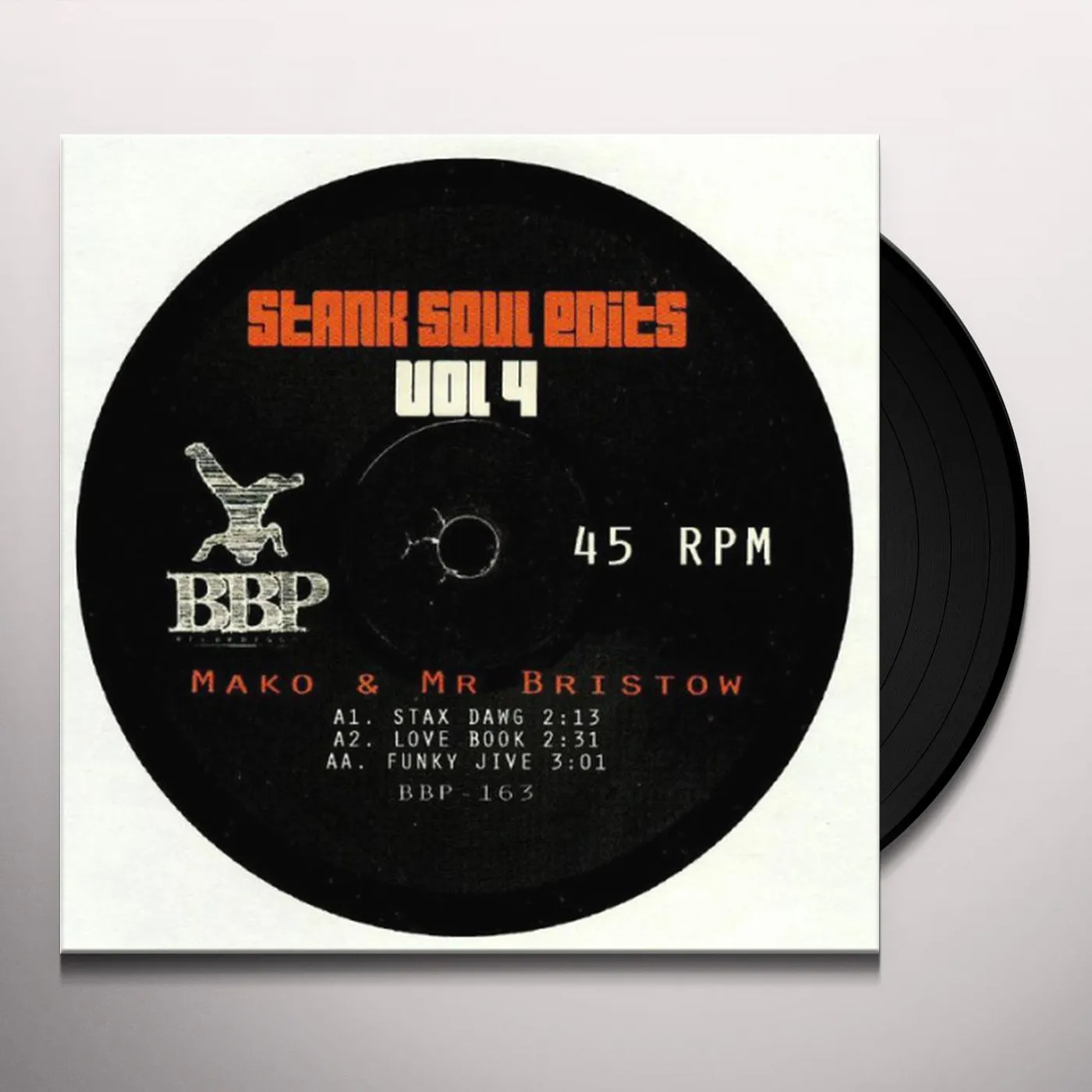 Mako & Mr Bristow STANK SOUL EDITS VOL 4 Vinyl Record
