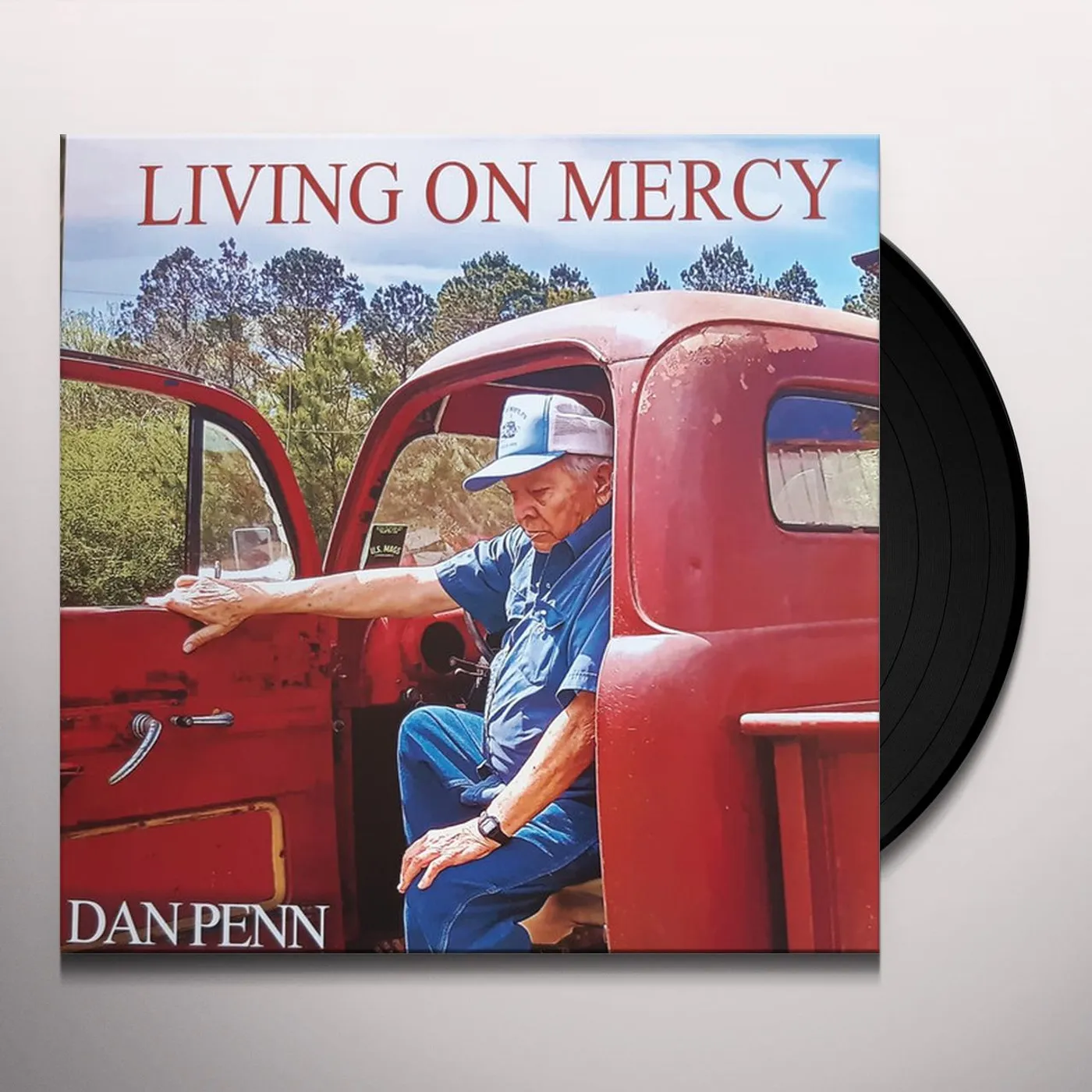 Dan Penn Living on Mercy Vinyl Record