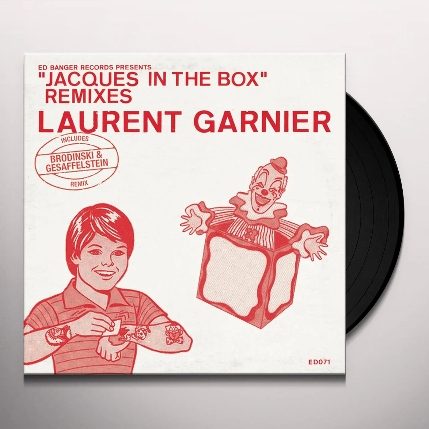 Laurent Garnier JACQUES IN THE BOX REMIXES (Vinyl)