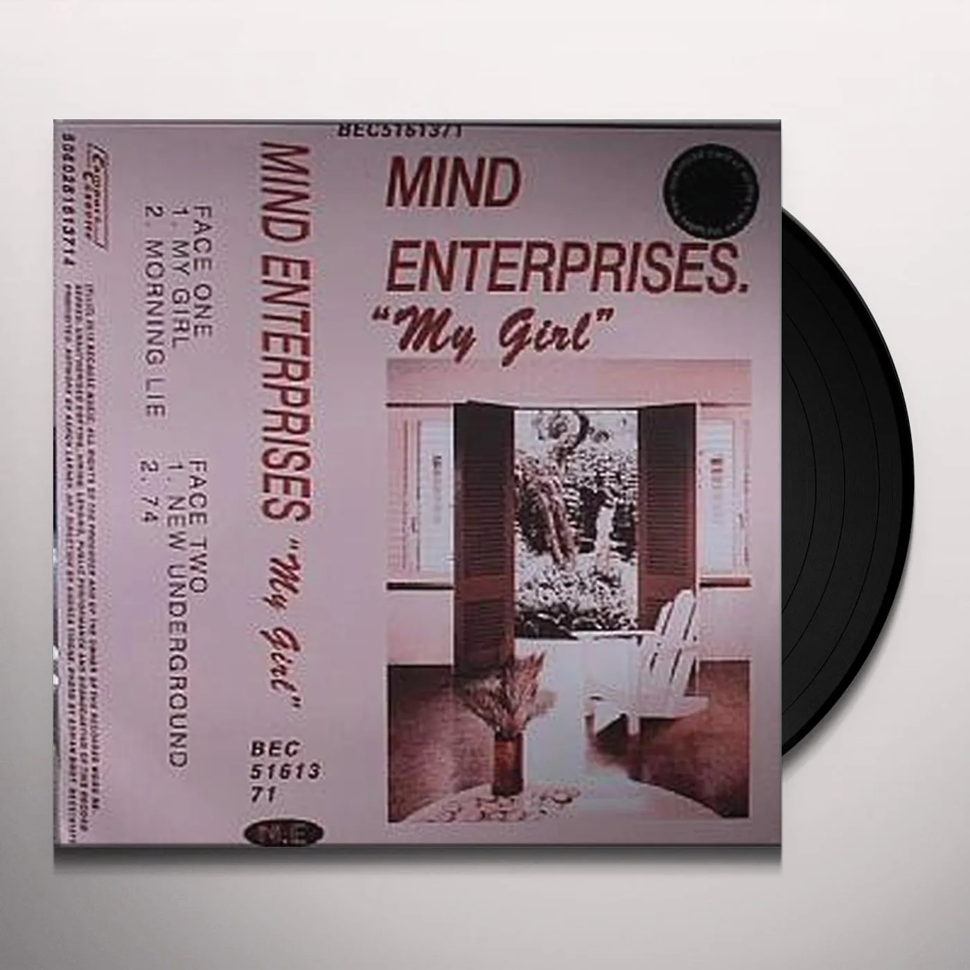 Mind Enterprises My Girl Vinyl Record