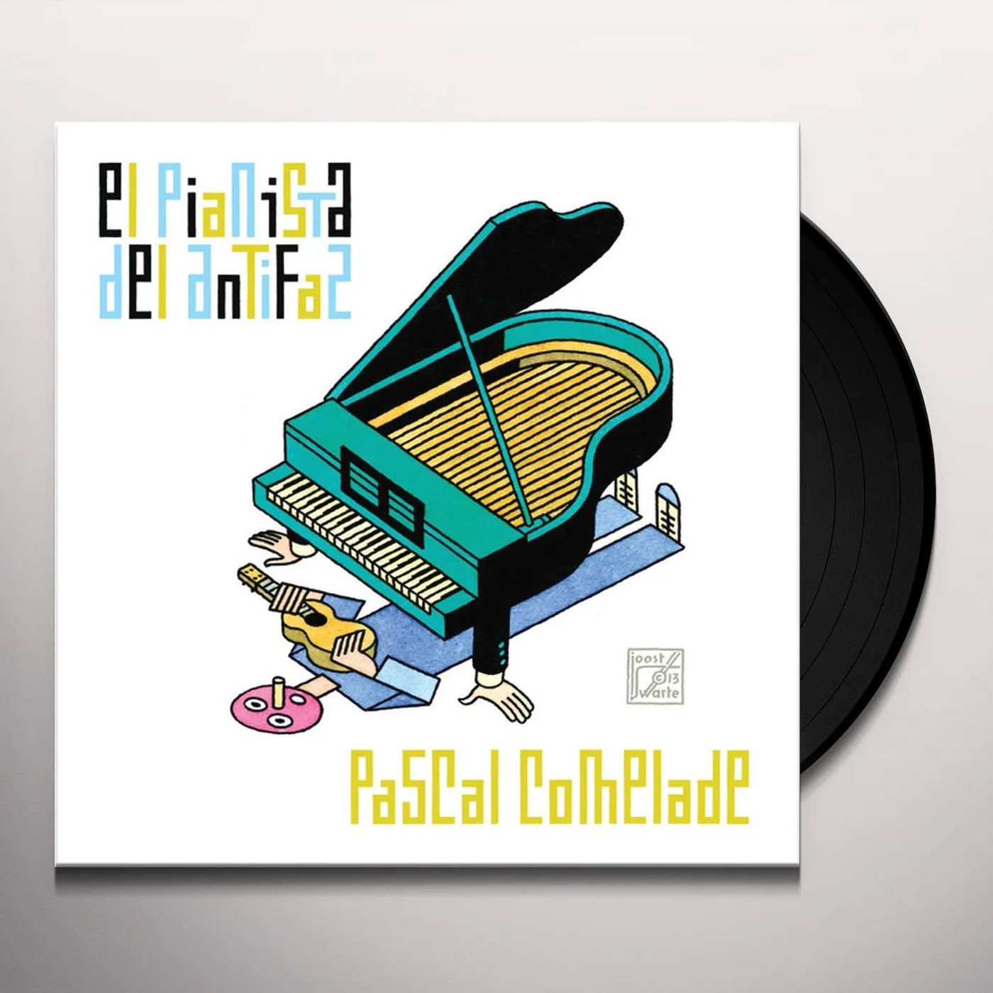 Pascal Comelade PIANISTA DEL ANTIFAZ Vinyl Record