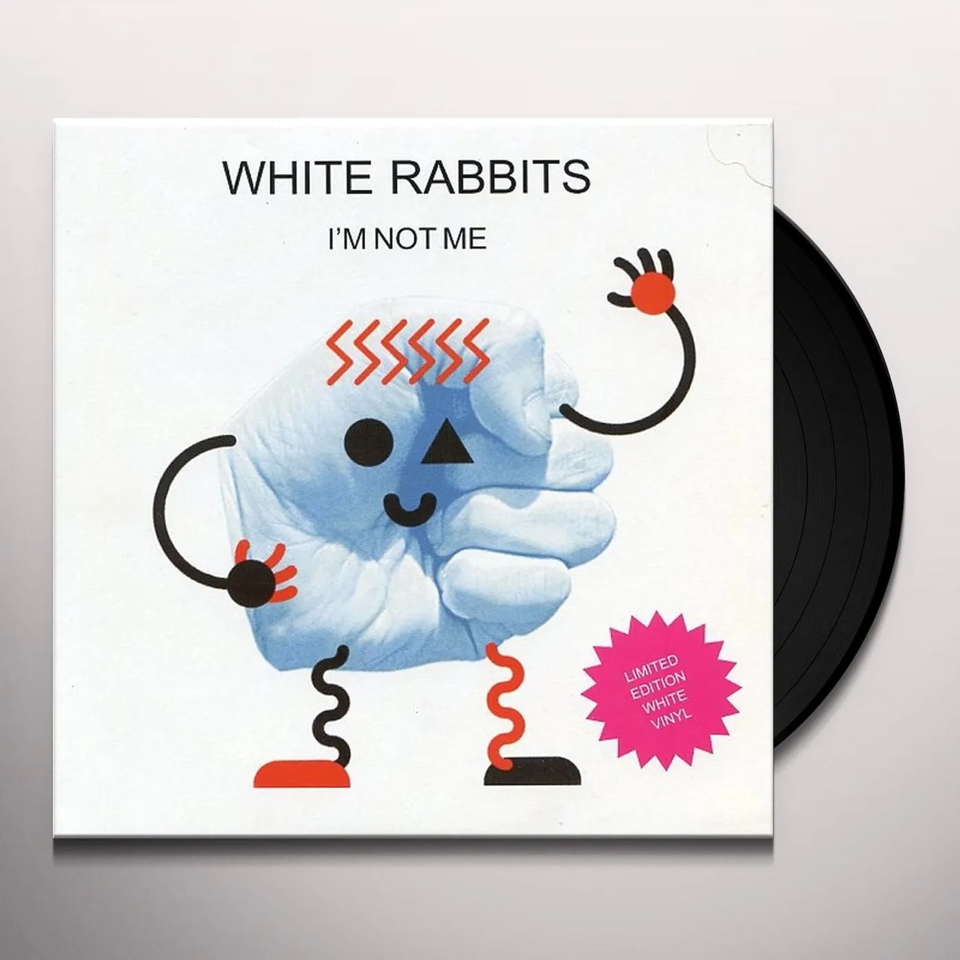White Rabbits I'M NOT ME Vinyl Record - UK Release