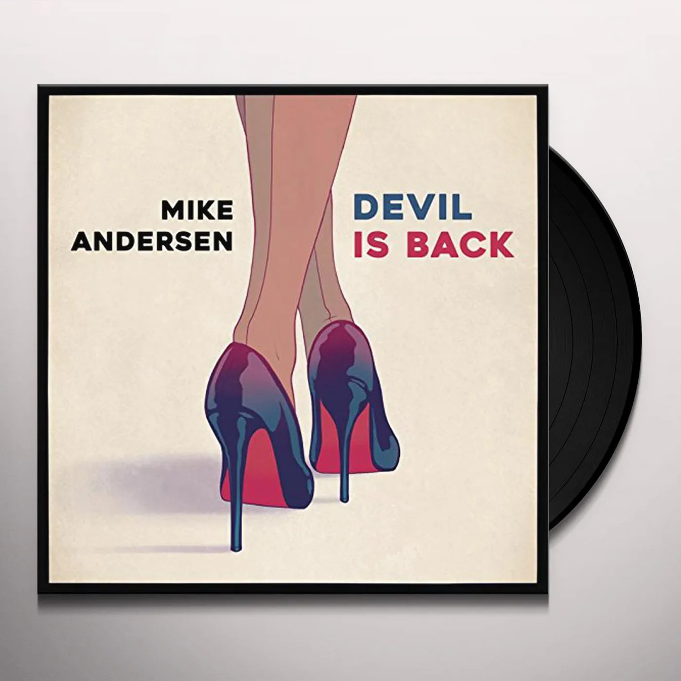 Mike Andersen Devil Is Back Vinyl Record