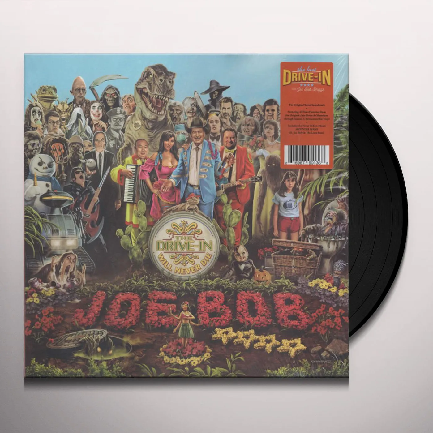 John Brennan LAST DRIVE-IN WITH JOE BOB BRIGGS Original Soundtrack (RED VINYL) Vinyl Record