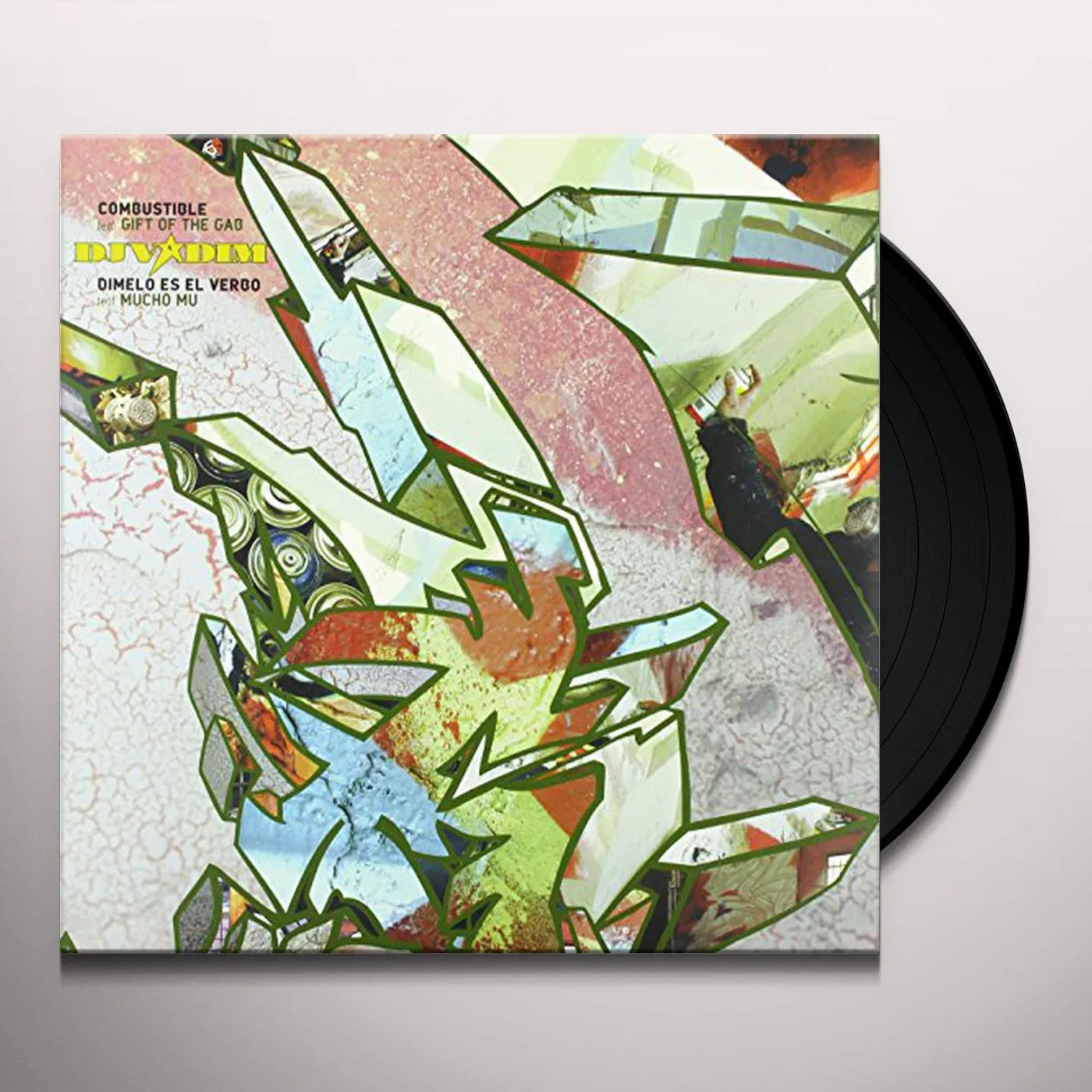 DJ Vadim Combustible Ft. Gift Of Gab Vinyl Record