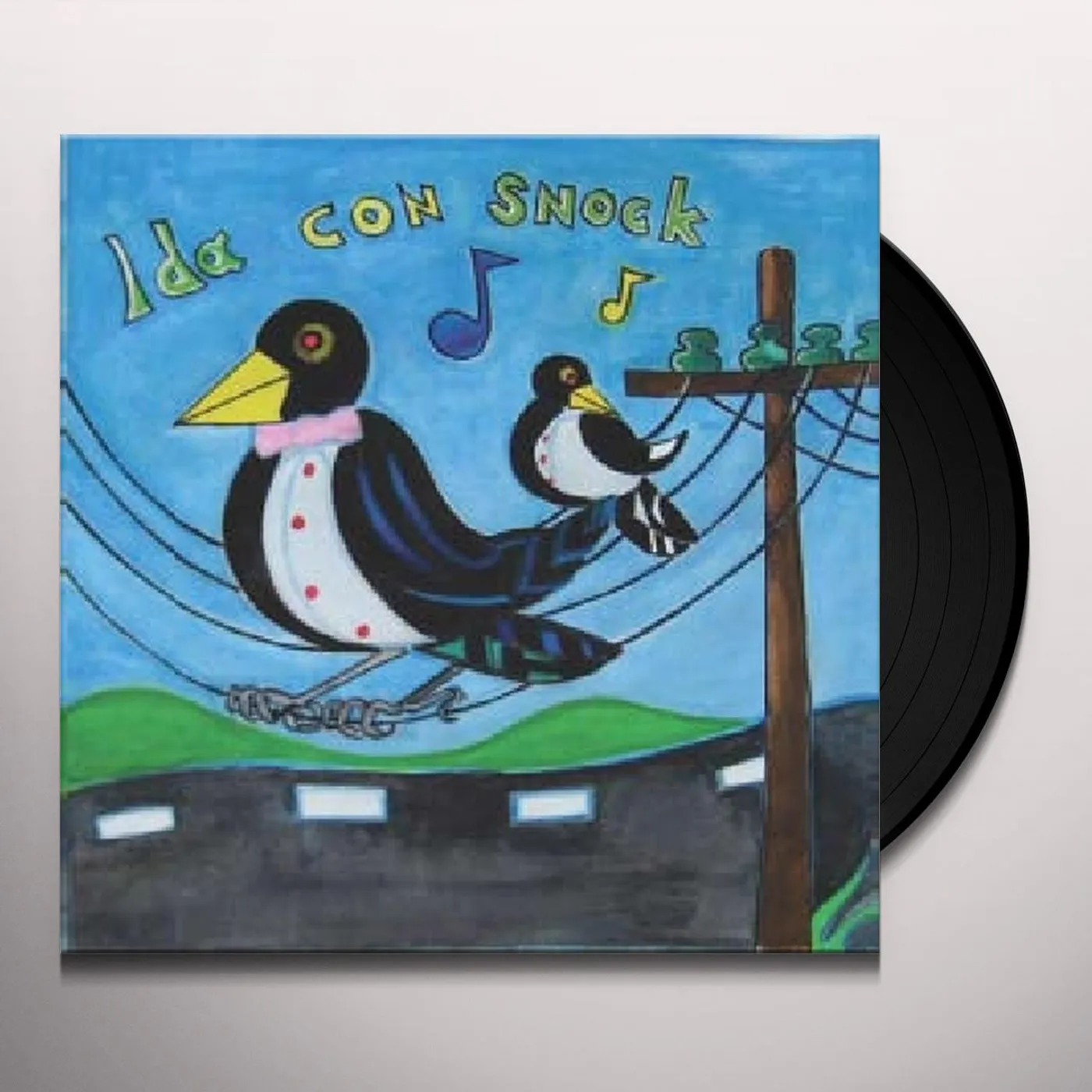 Michael Hurley Ida Con Snock Vinyl Record