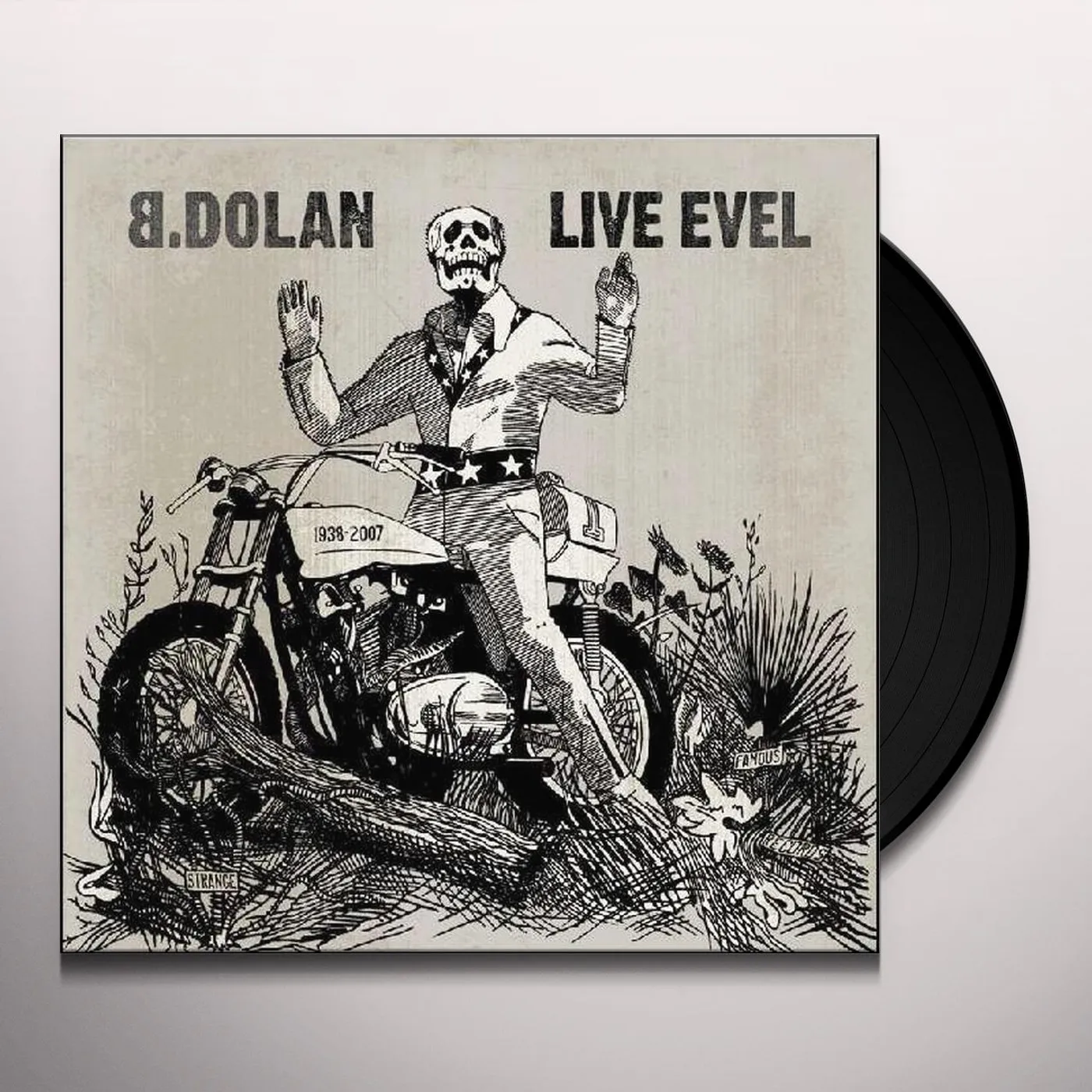 B. Dolan LIVE EVEL Vinyl Record
