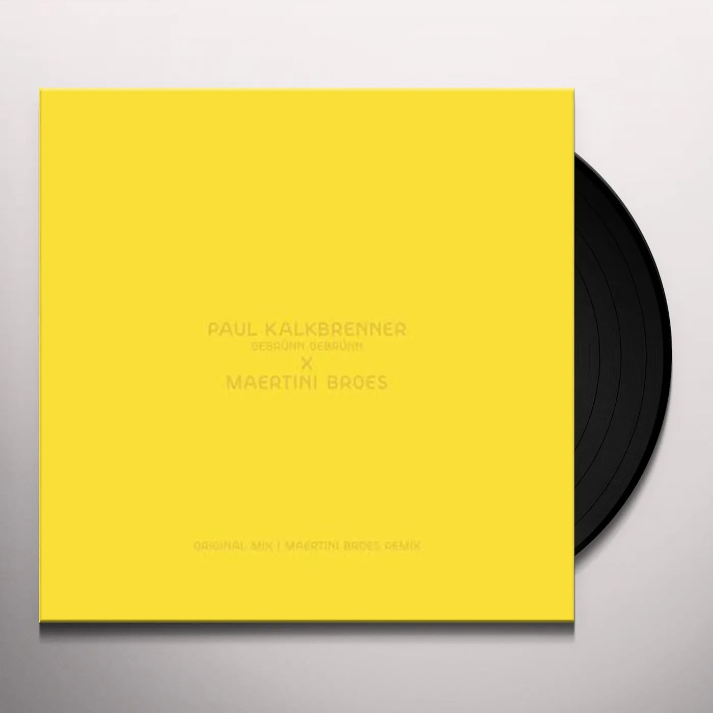 Paul Kalkbrenner GEBRUNN GEBRUNN Vinyl Record
