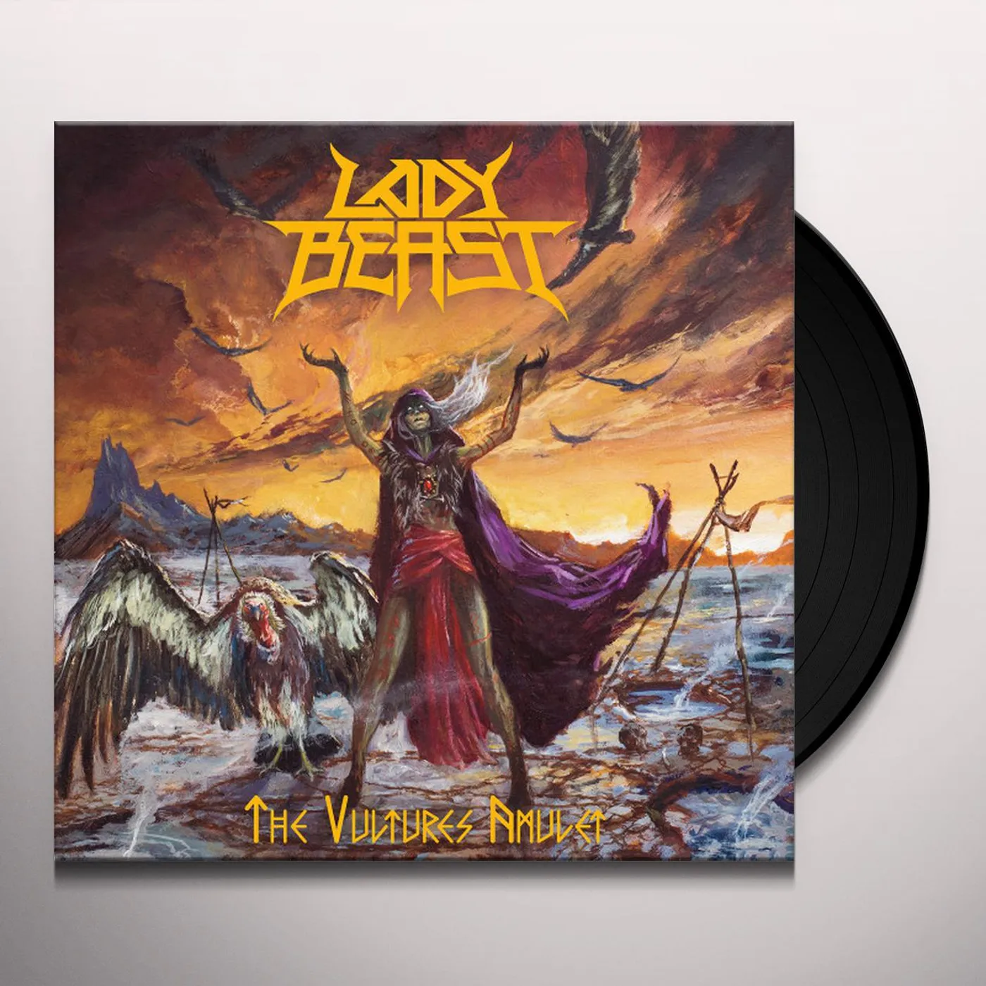 Lady Beast VULTURE'S AMULET Vinyl Record