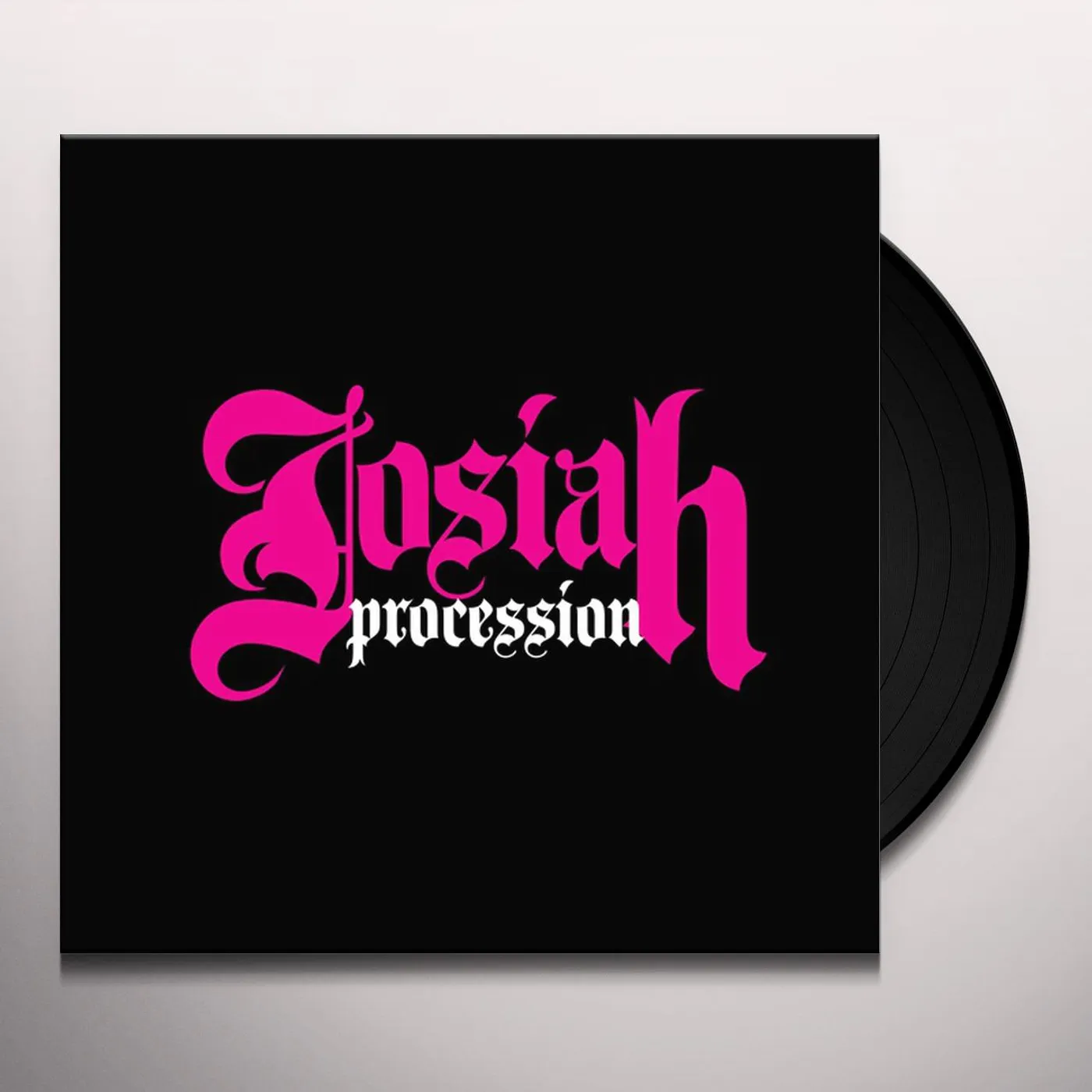Josiah PROCESSION (SIDE A BLACK/MAGENTA/SILVER VINYL) Vinyl Record