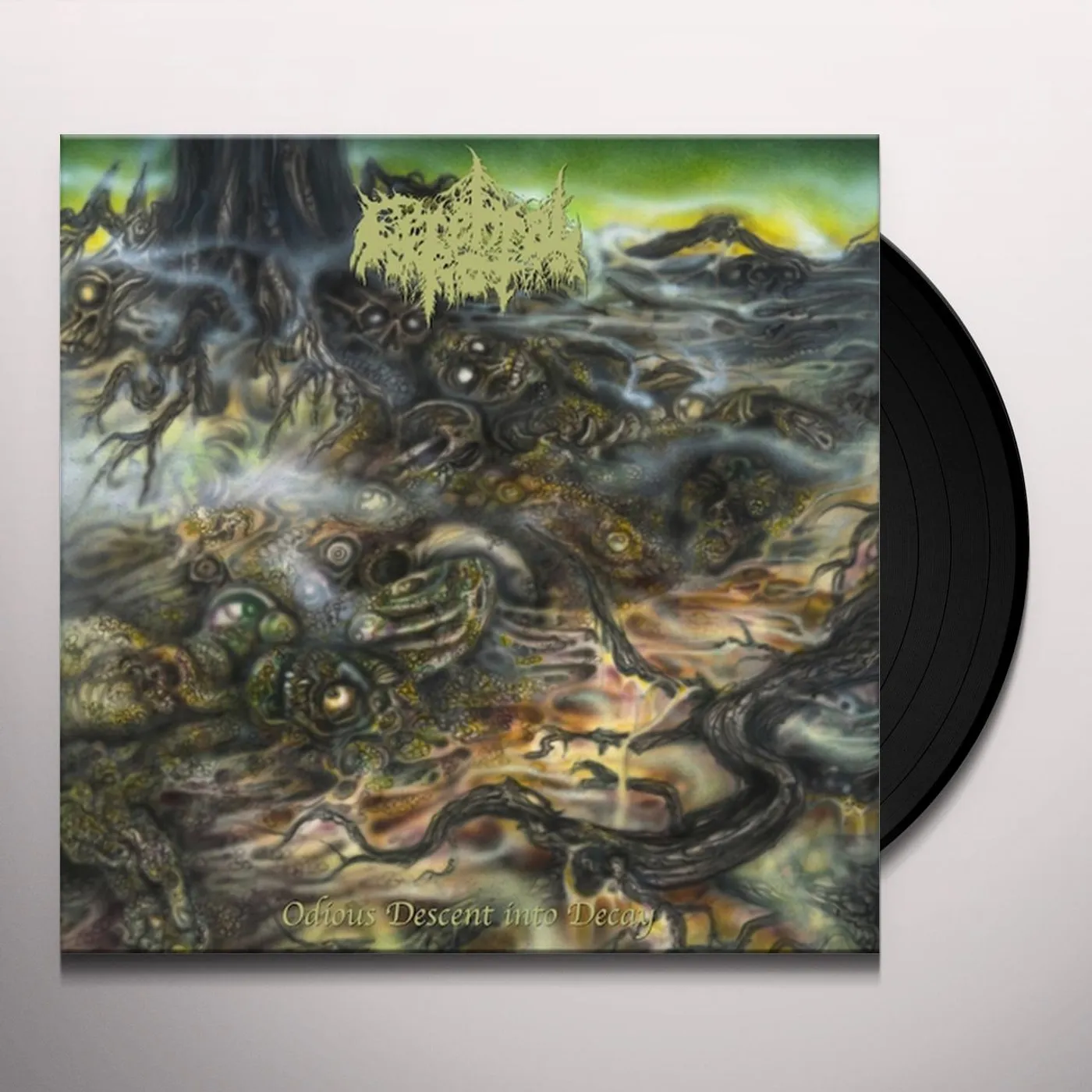 Cerebral Rot Odious Descent into Decay Vinyl Record