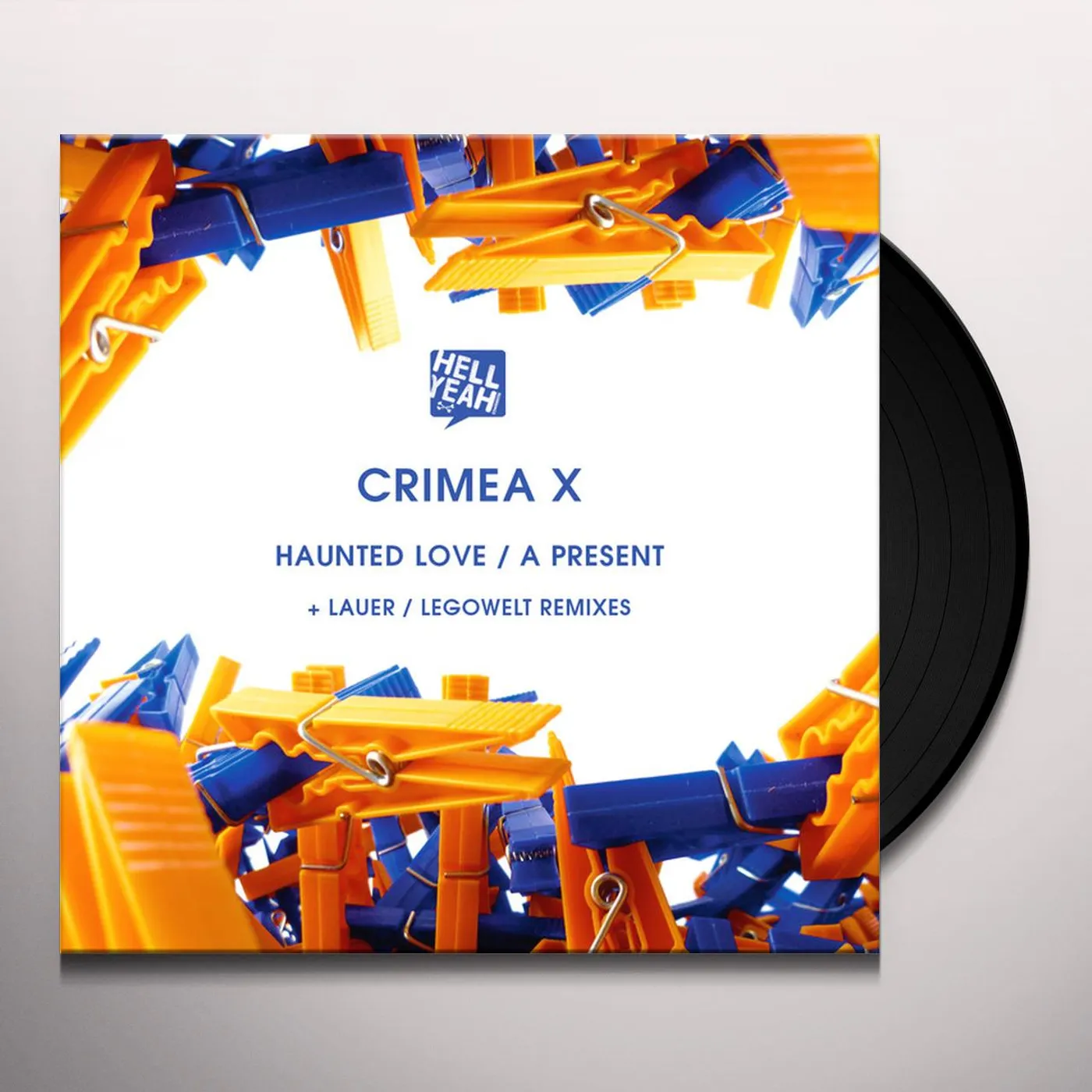 Crimea X HAUNTED LOVE/A PRESENT Vinyl Record
