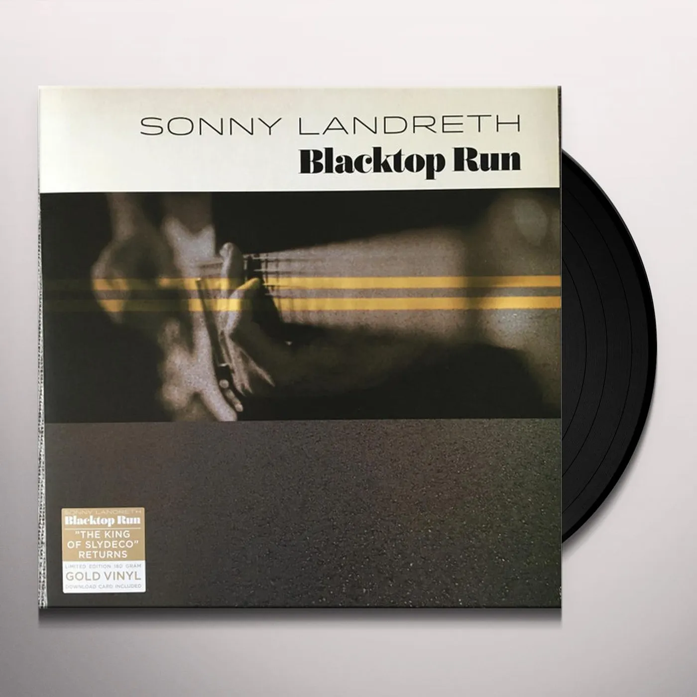 Sonny Landreth BLACKTOP RUN (GOLD VINYL) Vinyl Record