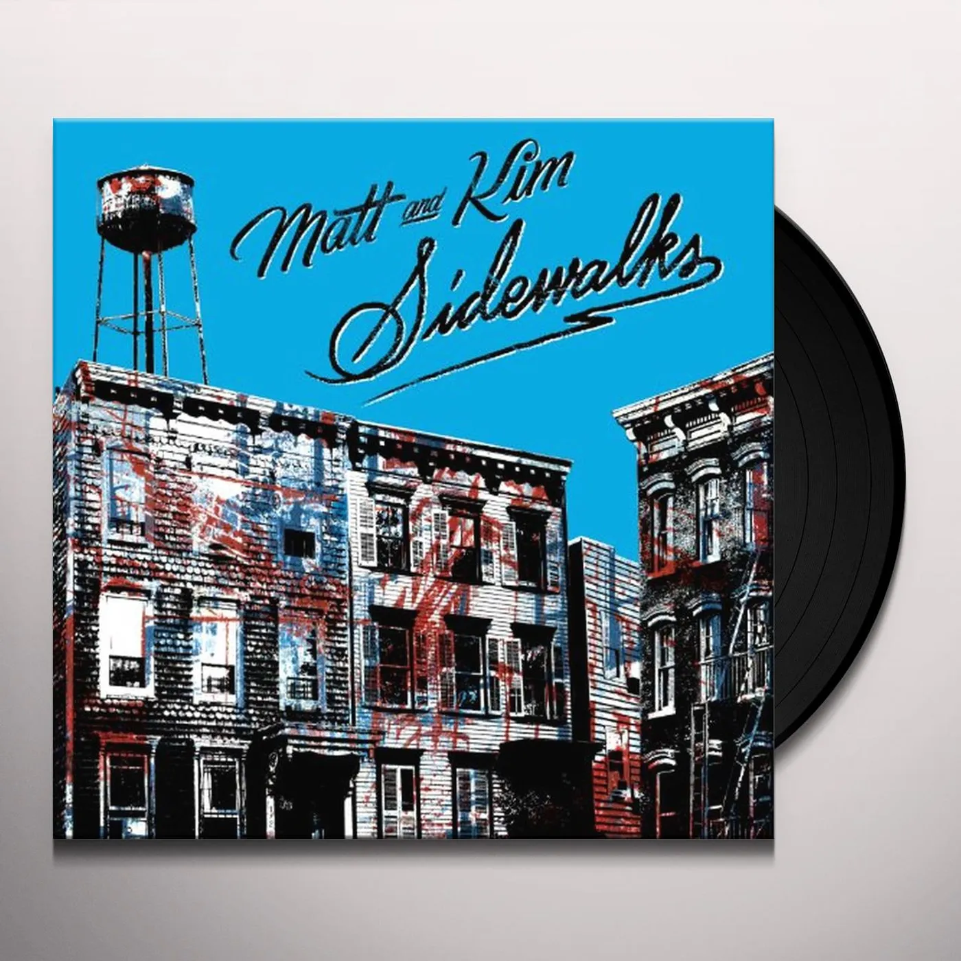Matt and Kim Sidewalks Vinyl Record