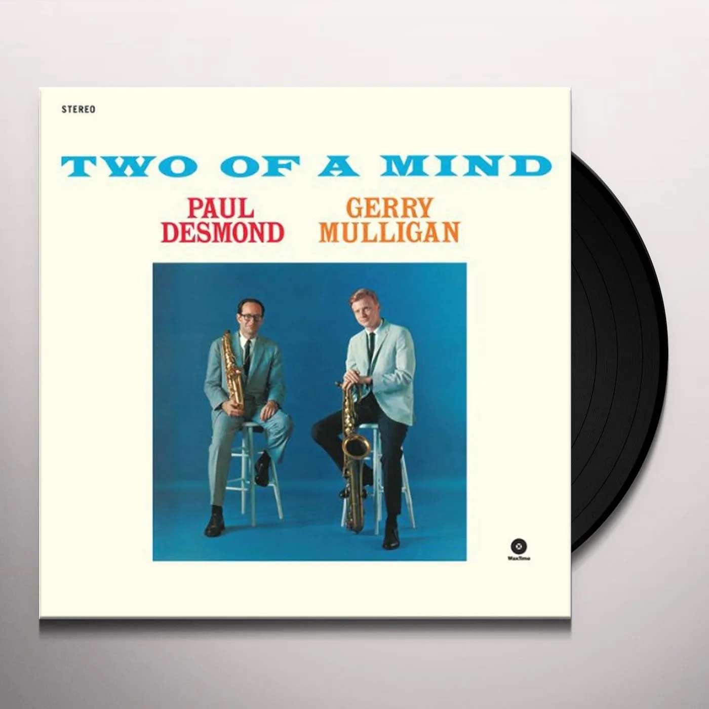 Paul Desmond & Gerry Mulligan TWO OF A MIND (BONUS TRACK) Vinyl Record - 180 Gram Pressing