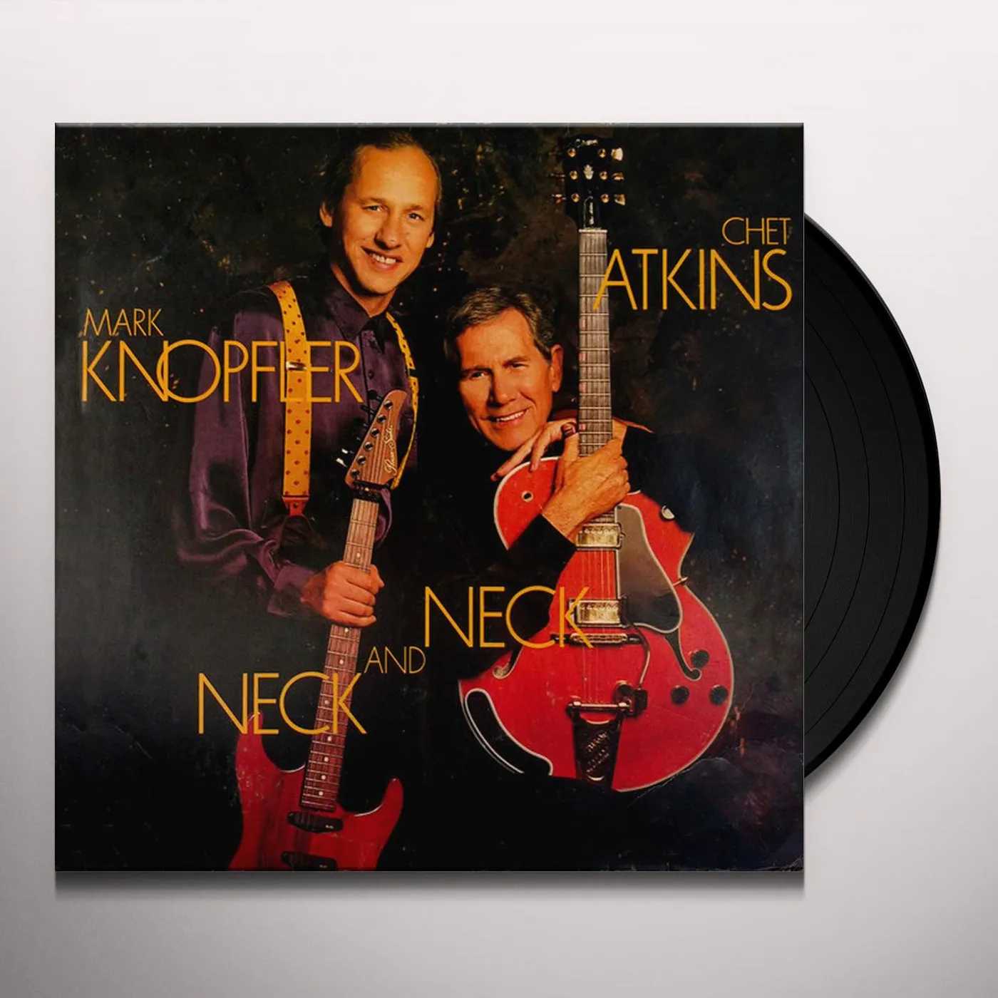 Chet Atkins & Mark Knopfler Neck And Neck Vinyl Record