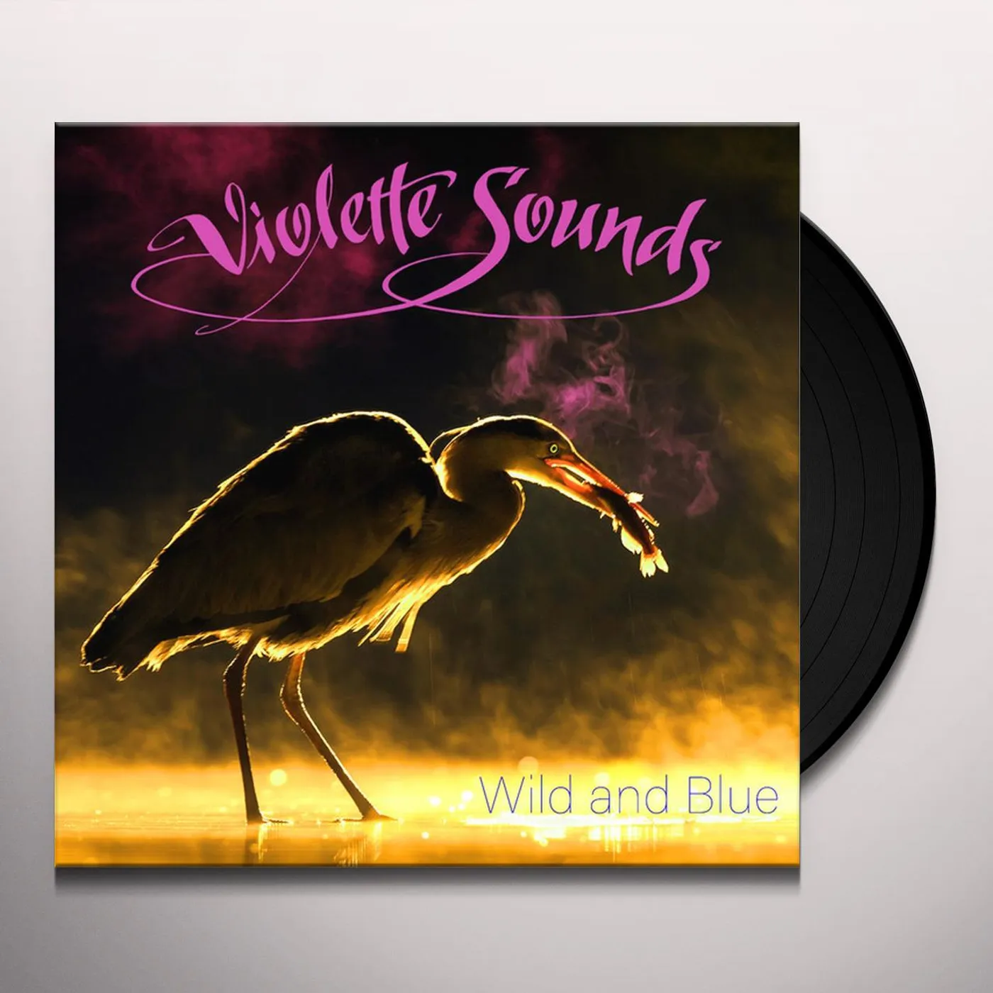 Violette Sounds Wild and Blue Vinyl Record