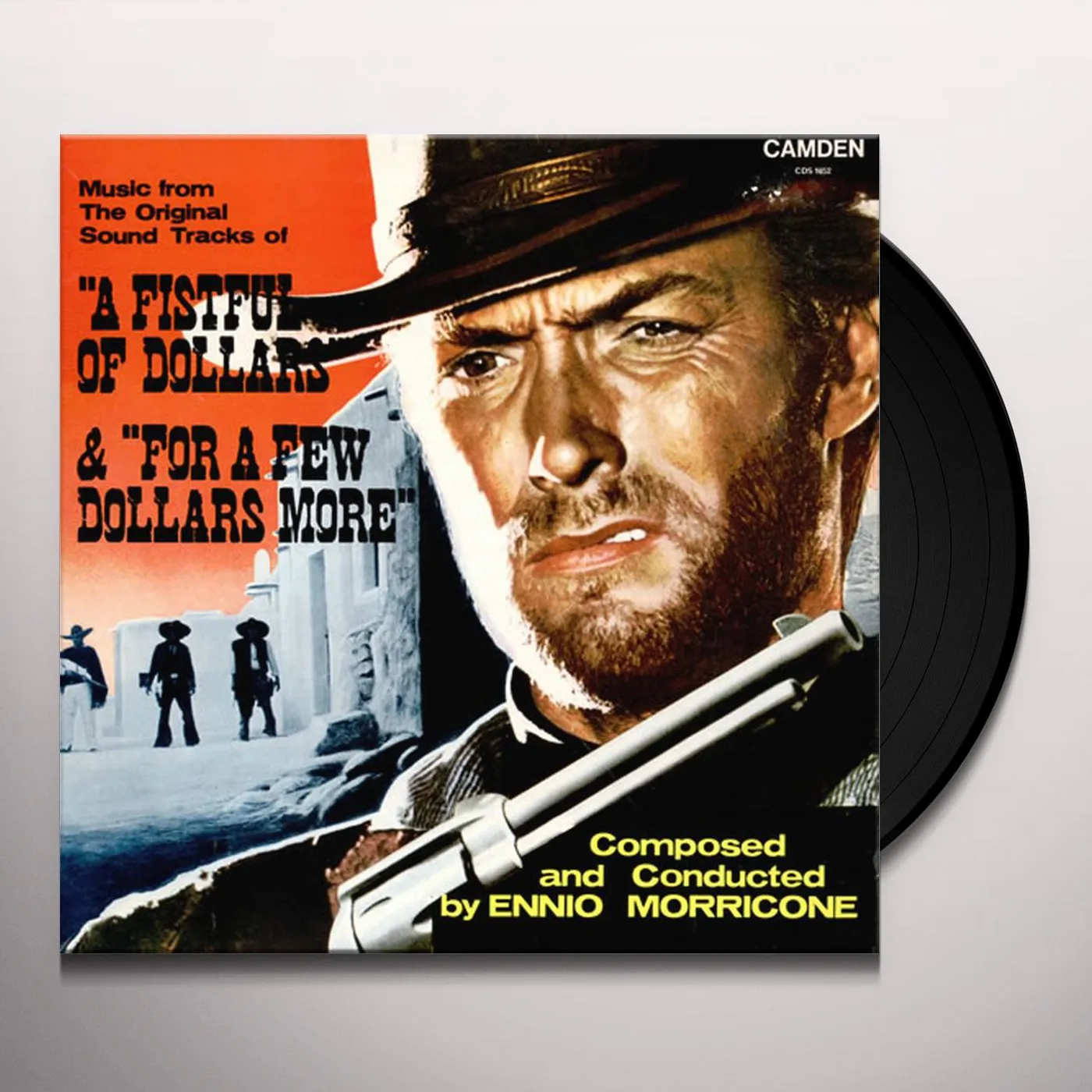 Ennio Morricone FISTFUL OF DOLLARS / FOR A FEW DOLLARS MORE / Original Soundtrack Vinyl Record