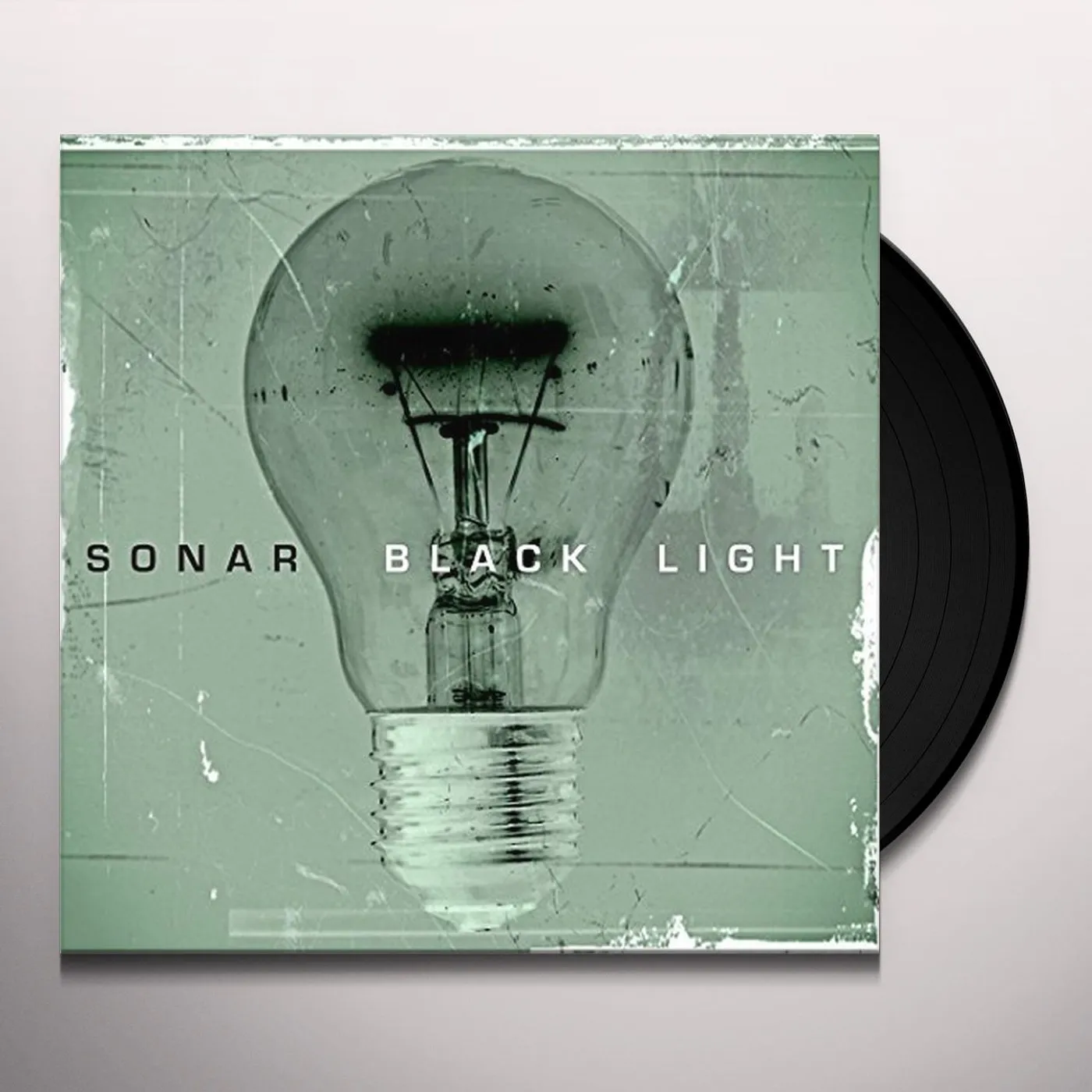 Sonar Black Light Vinyl Record