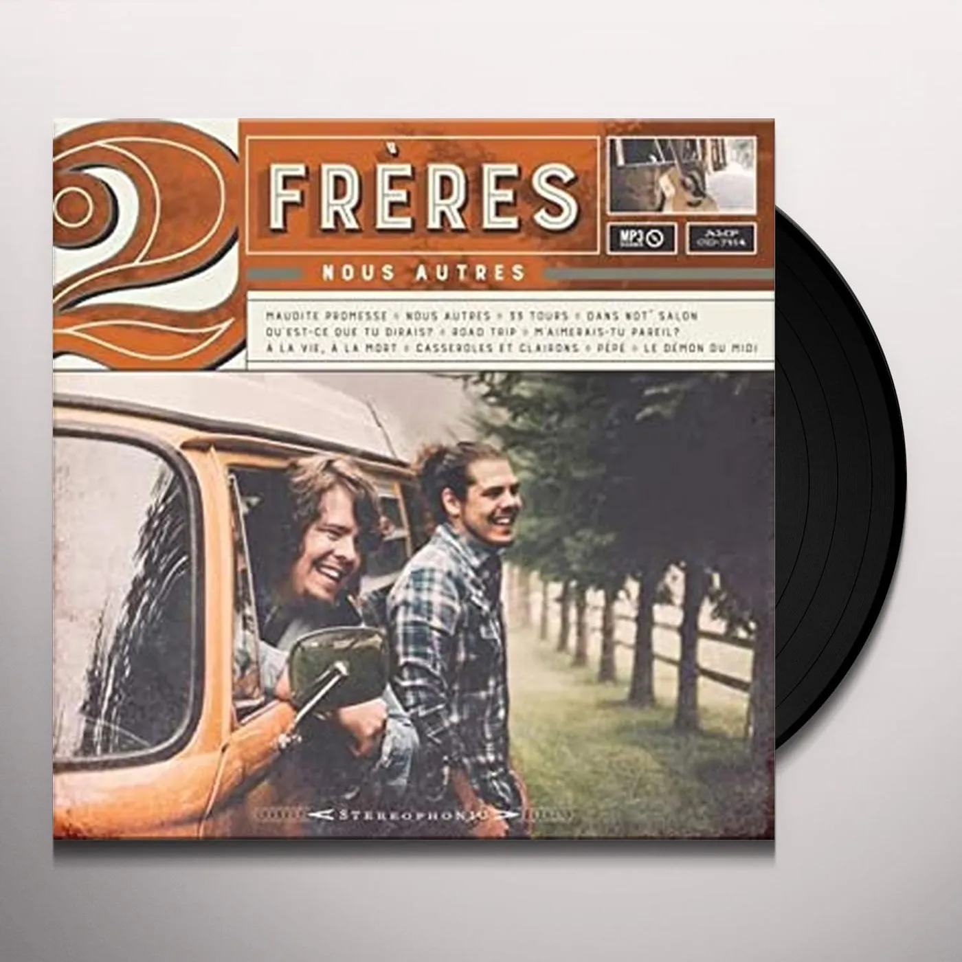 2 FRERES Nous Autres Vinyl Record