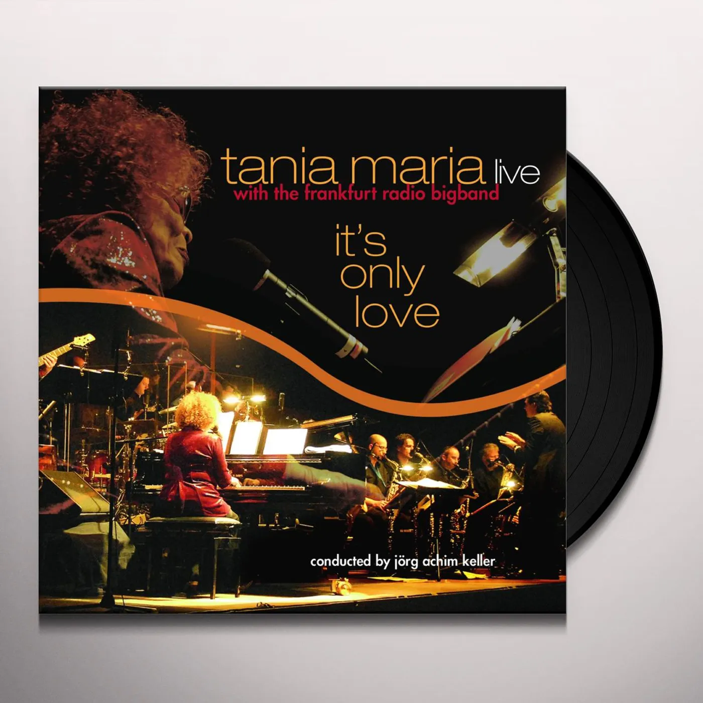 Tania Maria & Her Big Band IT'S ONLY LOVE Vinyl Record