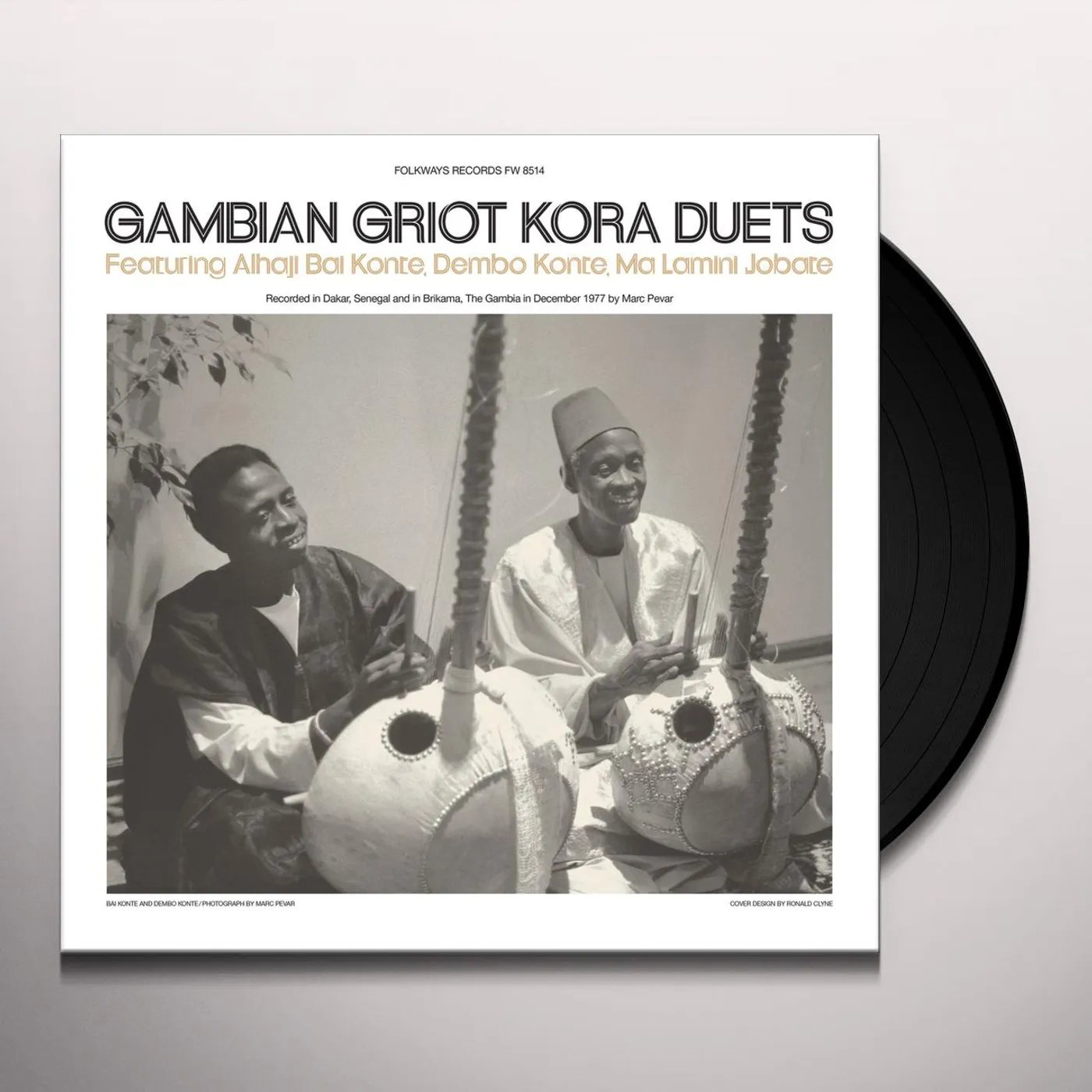 Alhaji Bai Konte / Dembo Konte / Ma Lamini Jobate GAMBIAN GRIOT KORA DUETS Vinyl Record