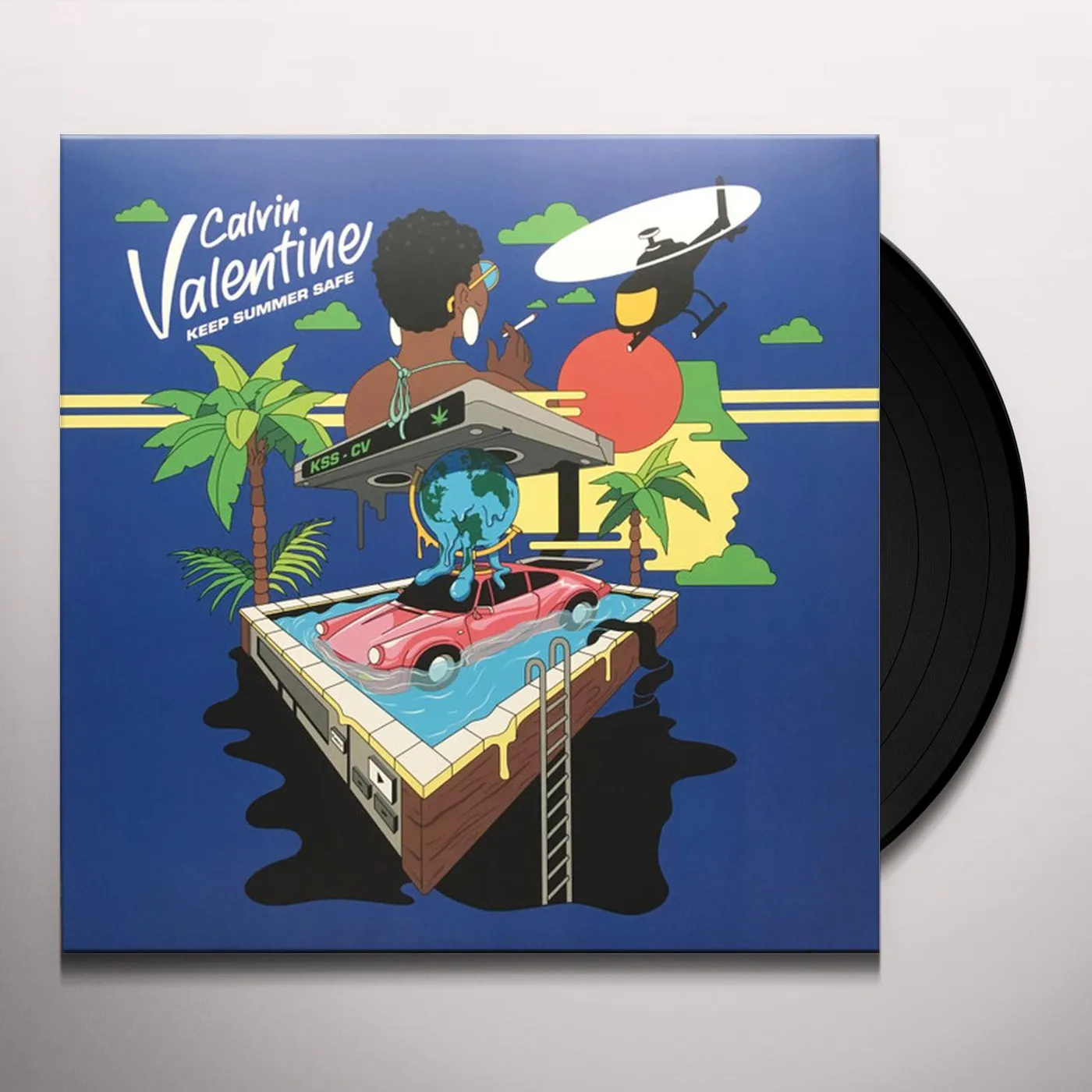 Calvin Valentine Keep Summer Safe Vinyl Record