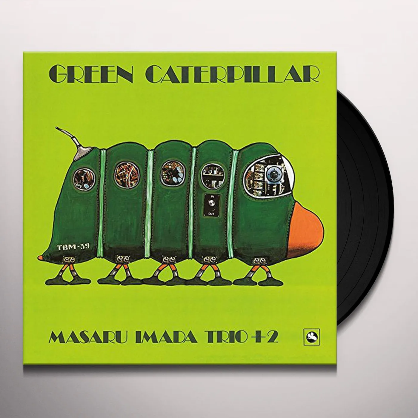 Masura + 2 Imada Green Caterpillar Vinyl Record