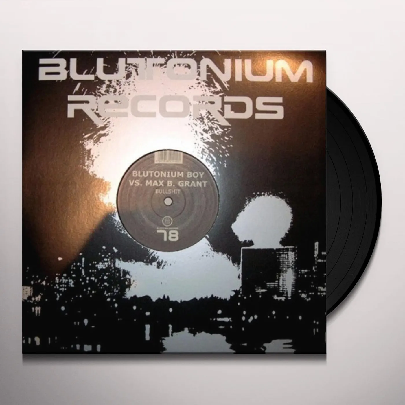 Blutonium Boy Vs Max Bullshit Vinyl Record