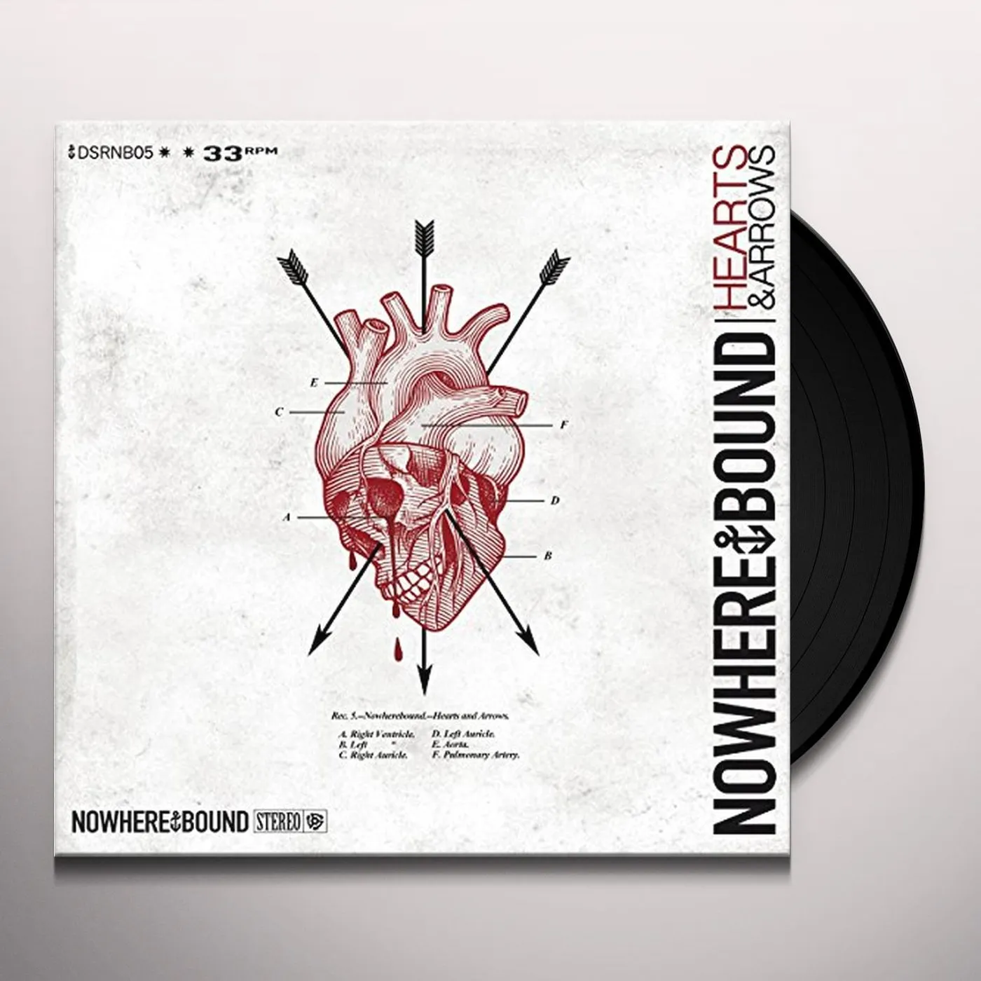 Nowherebound Hearts & Arrows Vinyl Record