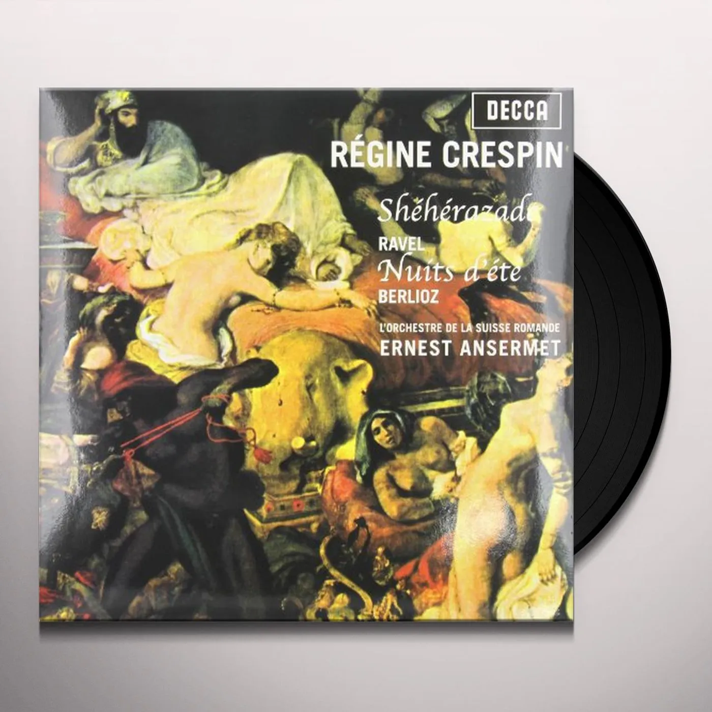 Ravel / Crespin / Ansermet / Orch De La Suisse SHEHERAZADE / LES NUITS D'ETE Vinyl Record
