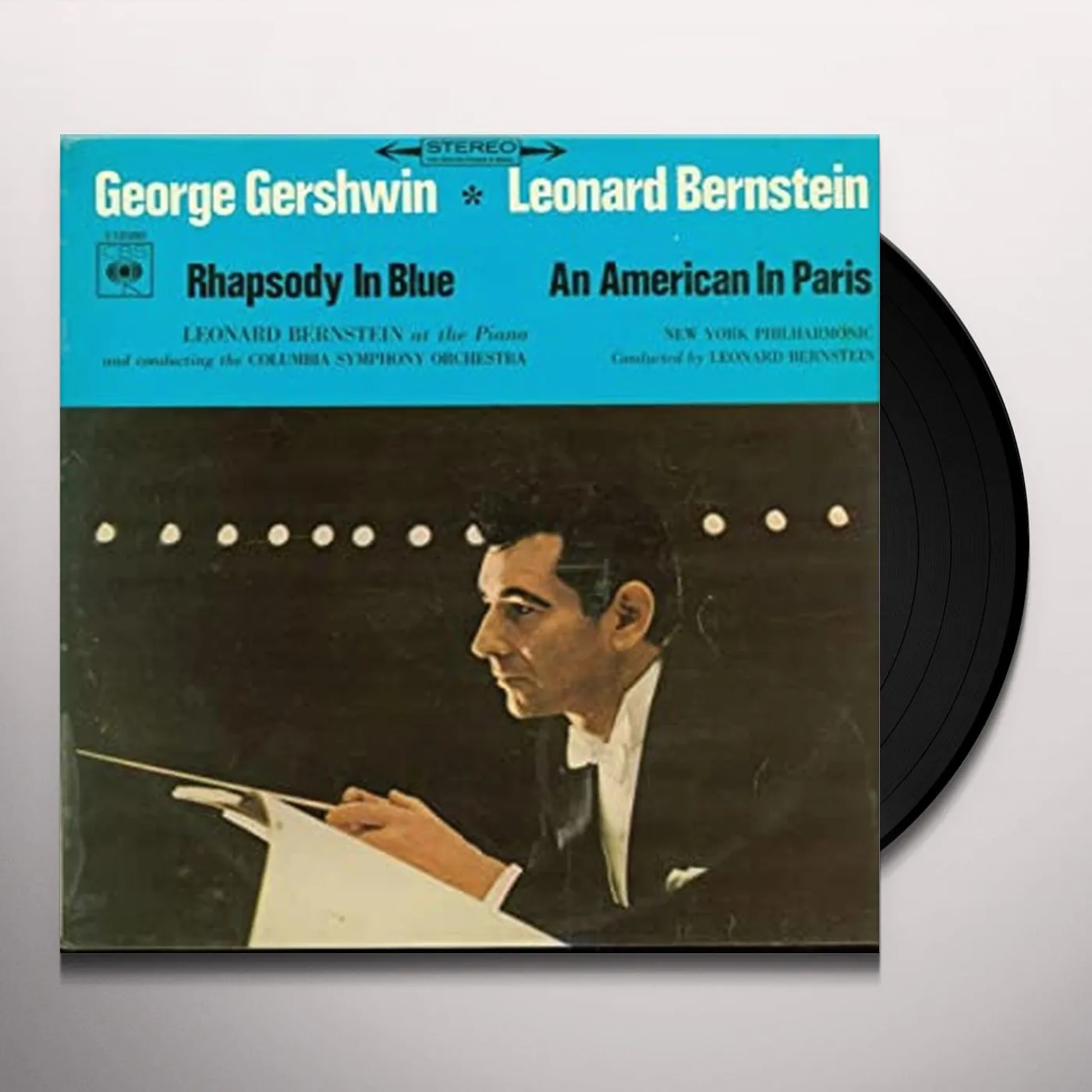 Gershwin / Bernstein RHAPSODY IN BLUE: AN AMERICAN IN PARIS Vinyl Record