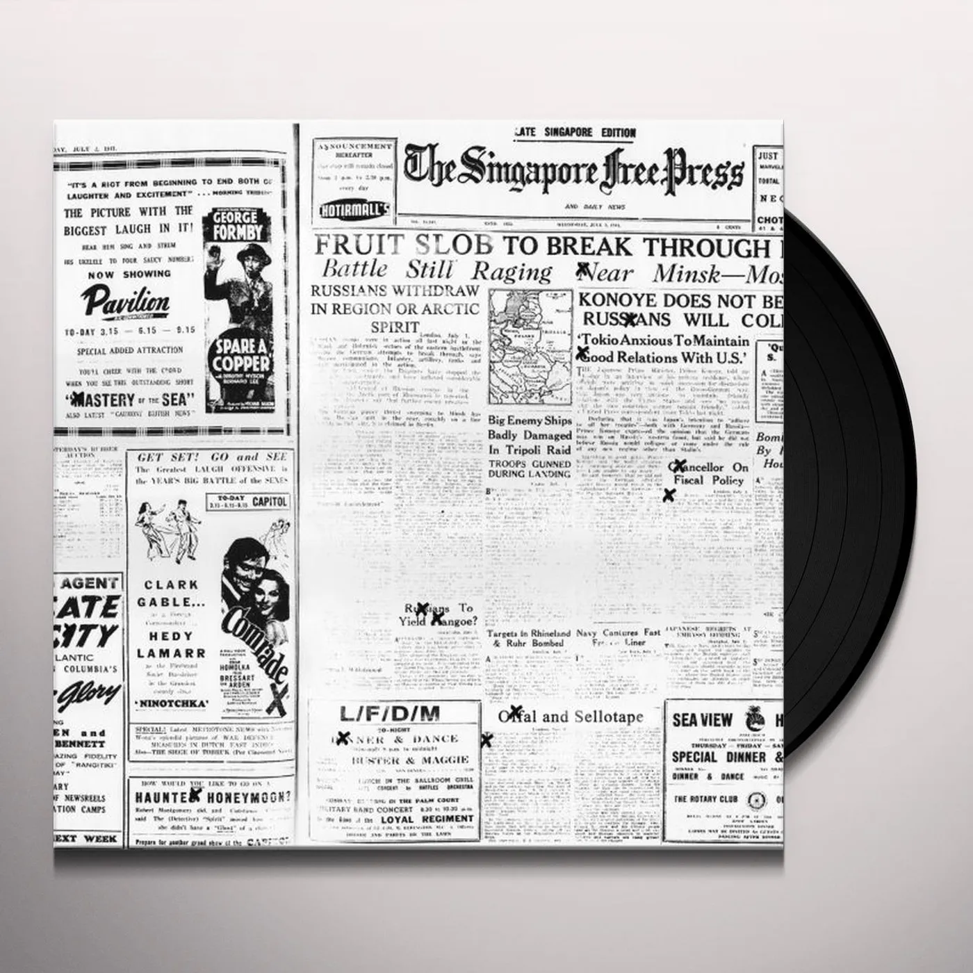 L/F/D/M Offal and Sellotape Vinyl Record