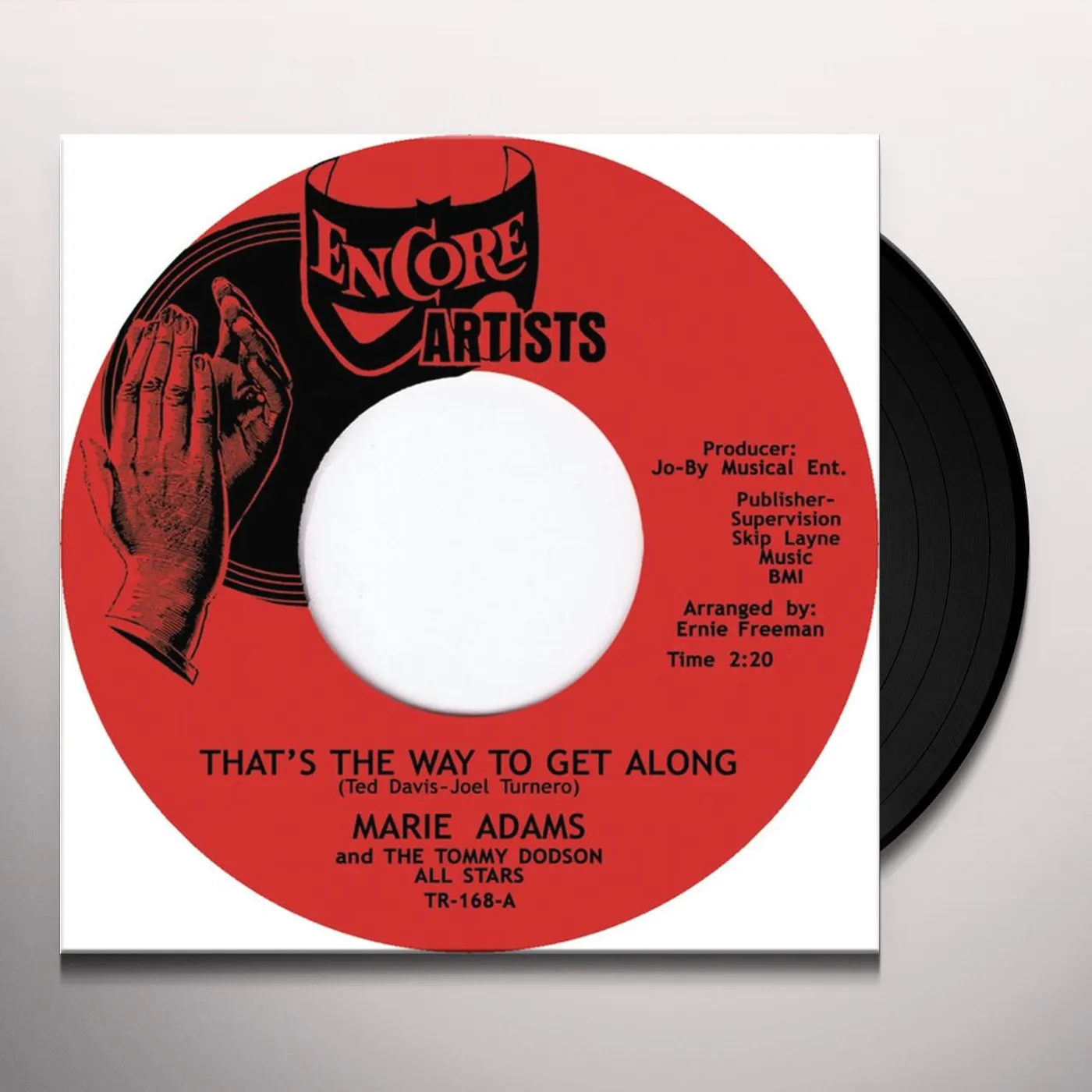 Marie Adams That's The Way To Get Along Vinyl Record